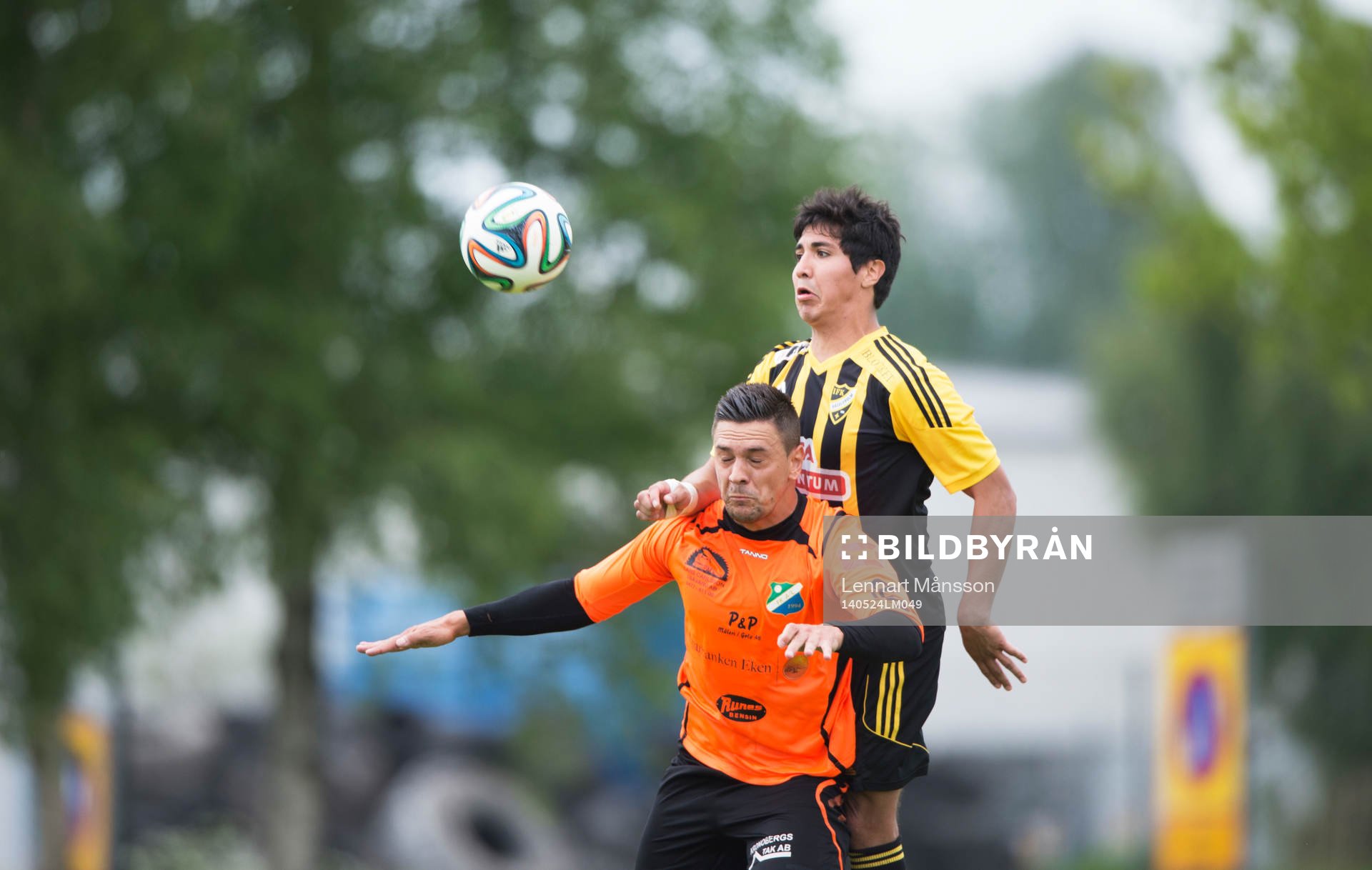 IFK Hässleholms Diego Delgado i matchen i division 111