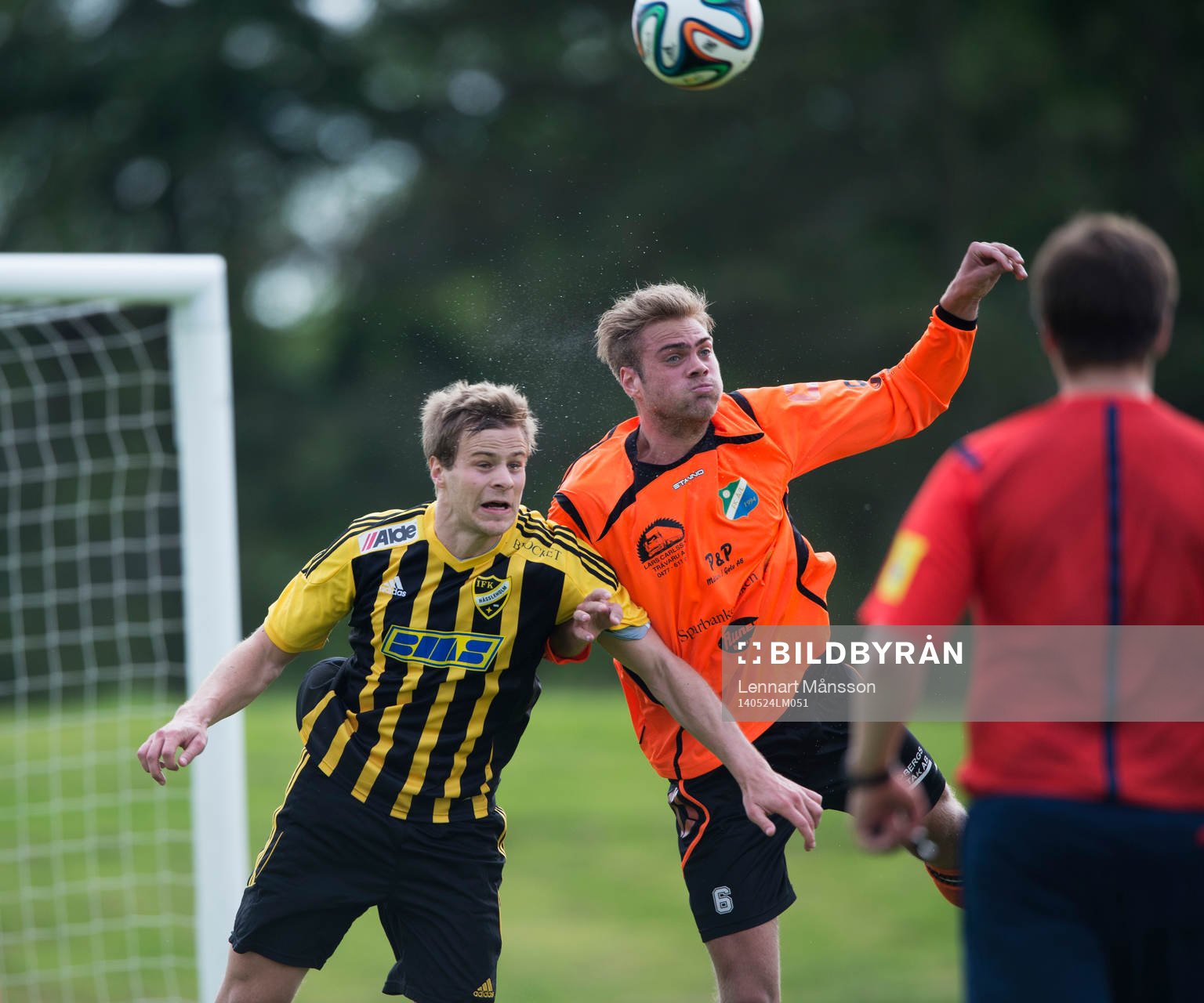IFK Hässdleholms Jesper Eliasson i matchen i division 111