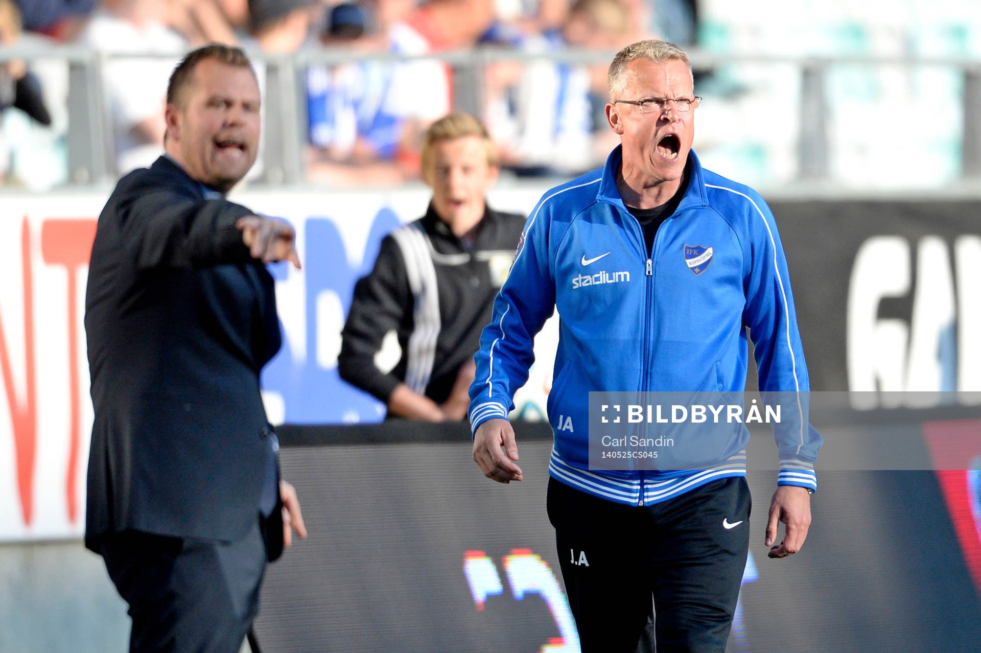 IFK Göteborgs tränare Mikael Stahre och Norrköpings