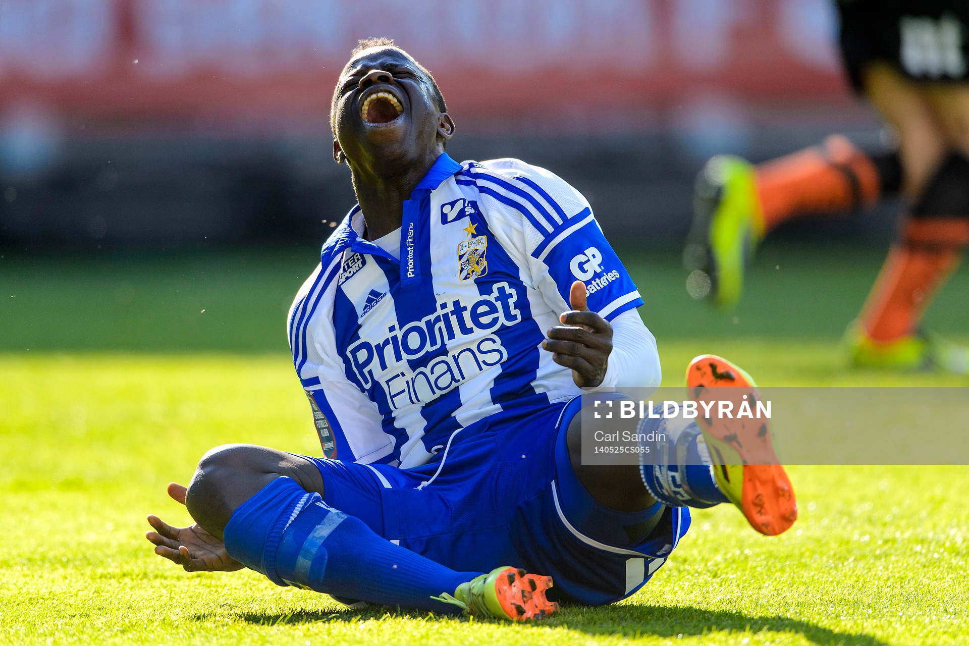IFK Göteborgs Malick Mané deppar