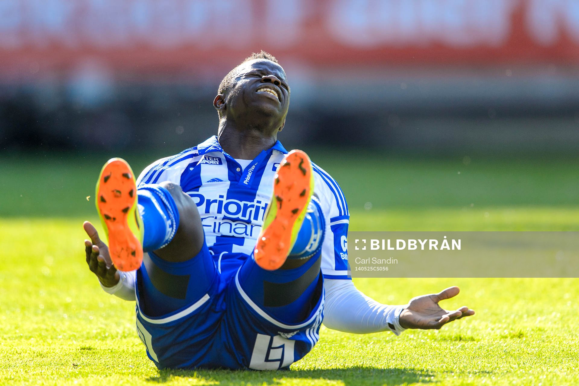 IFK Göteborgs Malick Mané deppar