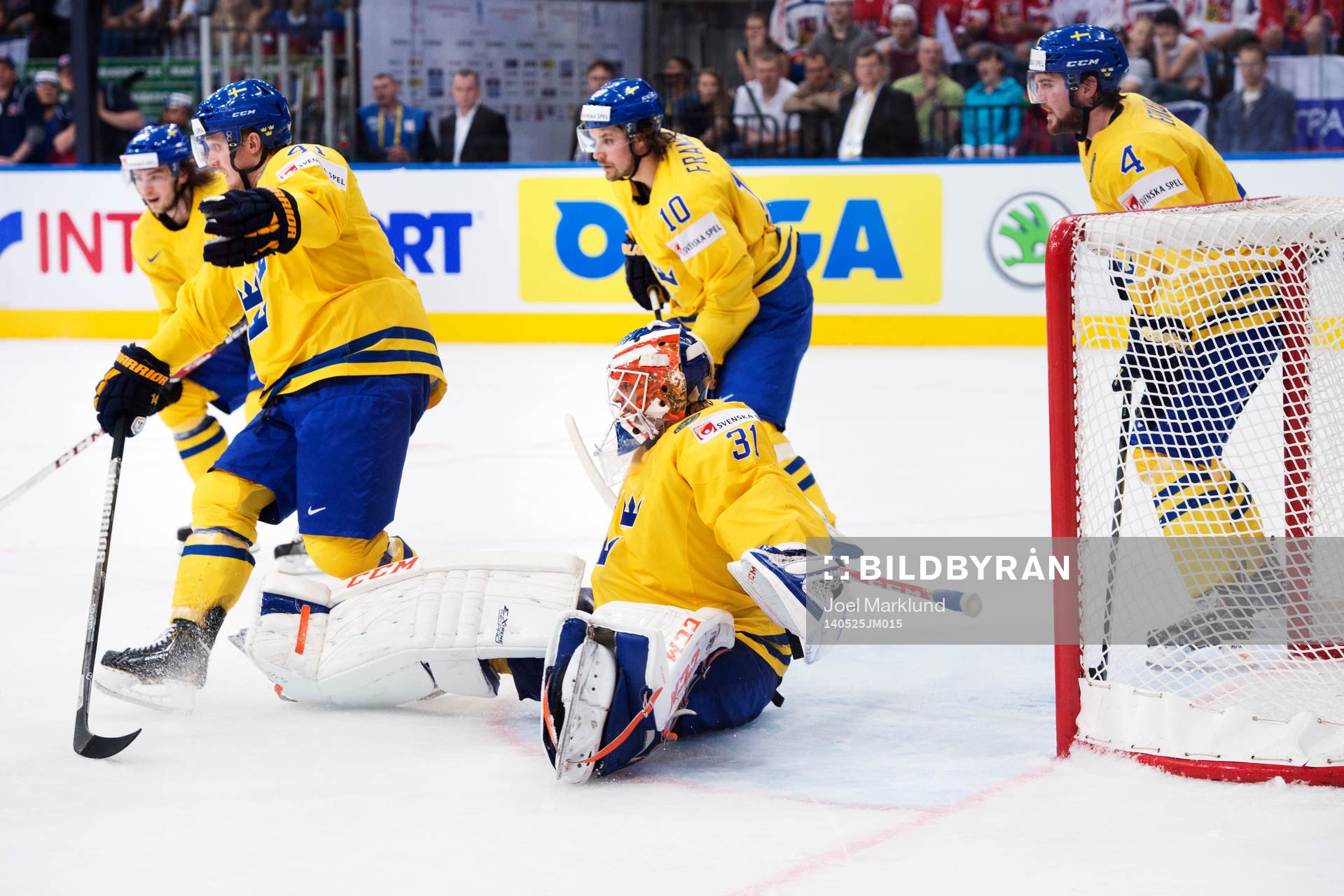 Sveriges Calle Järnkrok, Gustav Nyquist, målvakt Anders