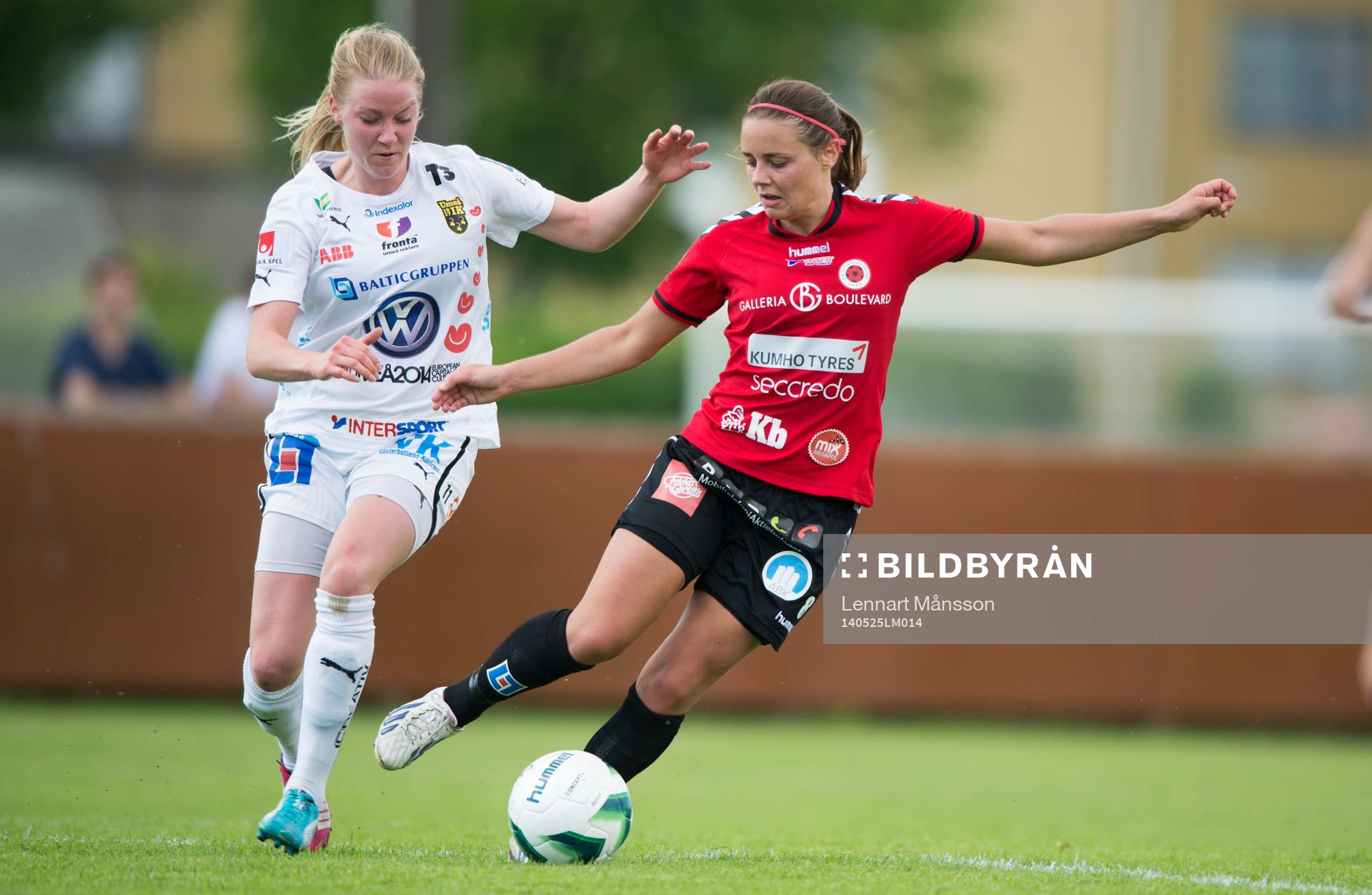 Umeås Jenny Hjohlman och Kristianstads Alice Nilsson i