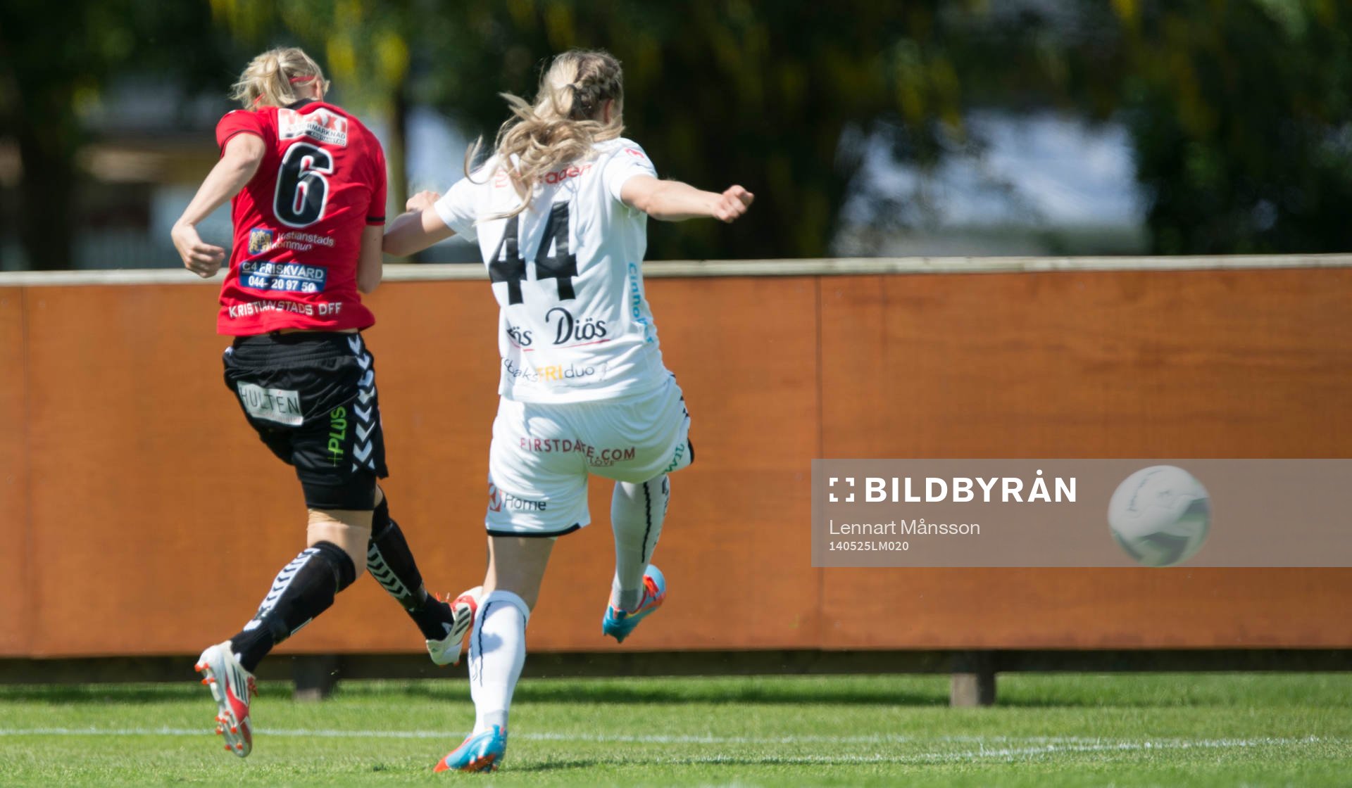 Kristianstads Linnea Liljegärd gör 1-0 i första