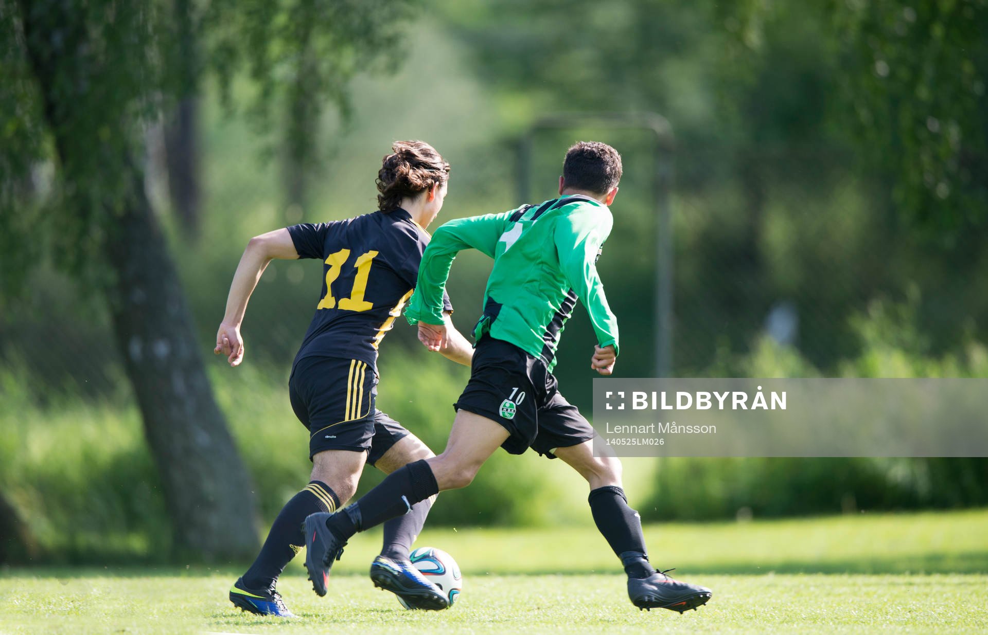 IFK Hässleholms Mert Yanev  i matchen i juniorallsvenskan mellan IFK Hässleholm och Högaborg i Hässleholm 25 maj  2014.