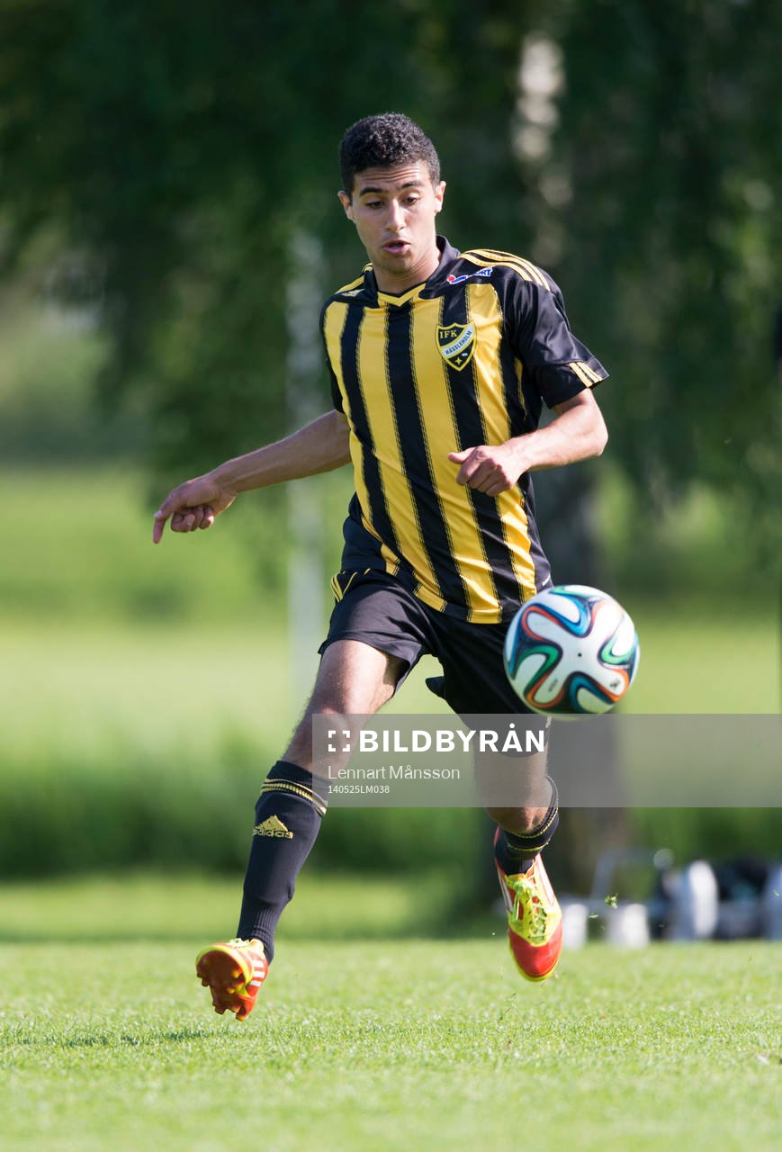 IFK Hässleholms Laif Mirée i matchen i juniorallsvenskan