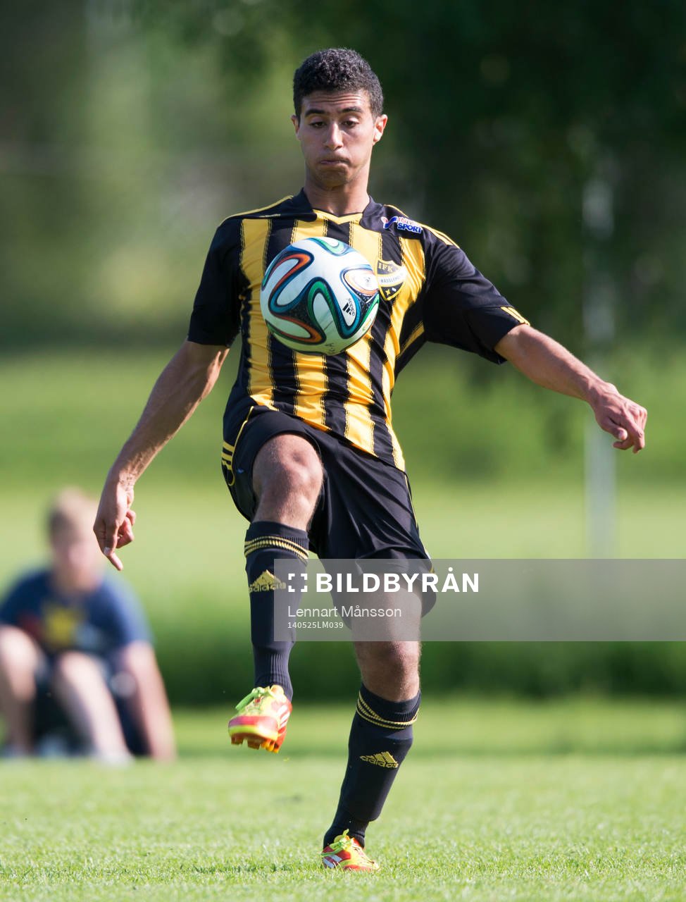 IFK Hässleholms Laif Mirée i matchen i juniorallsvenskan