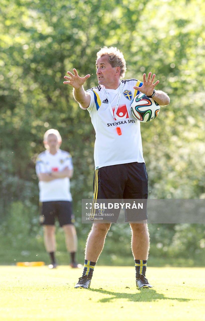 Sveriges förbundskapten Erik Hamrén