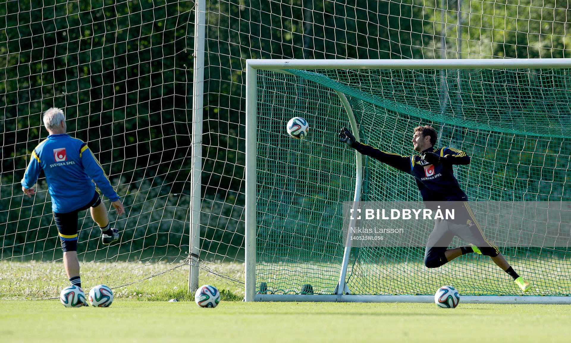 Sveriges målvakt Andreas Isaksson