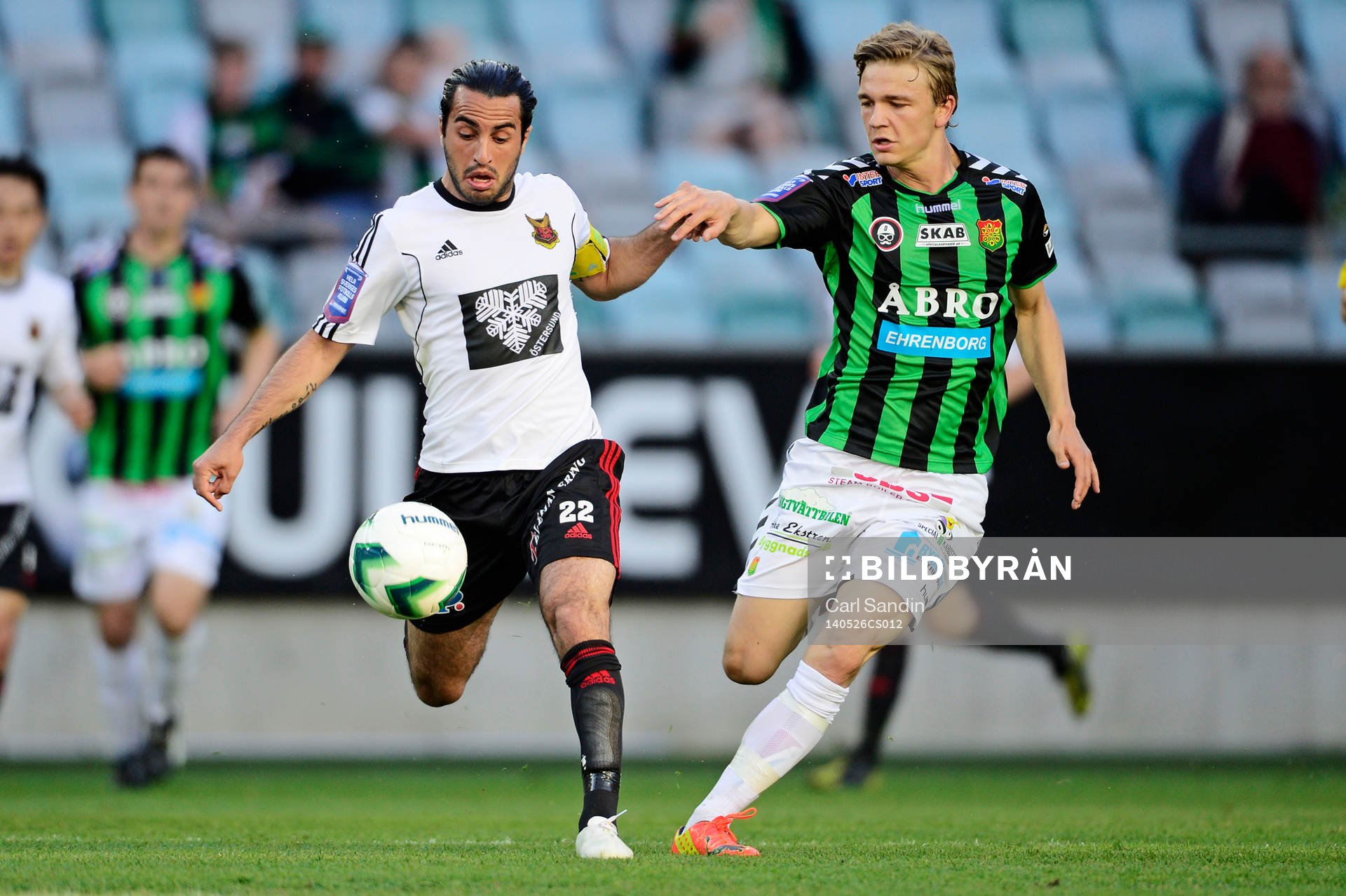 Östersunds Brwa Nouri och GAIS Adam Eriksson