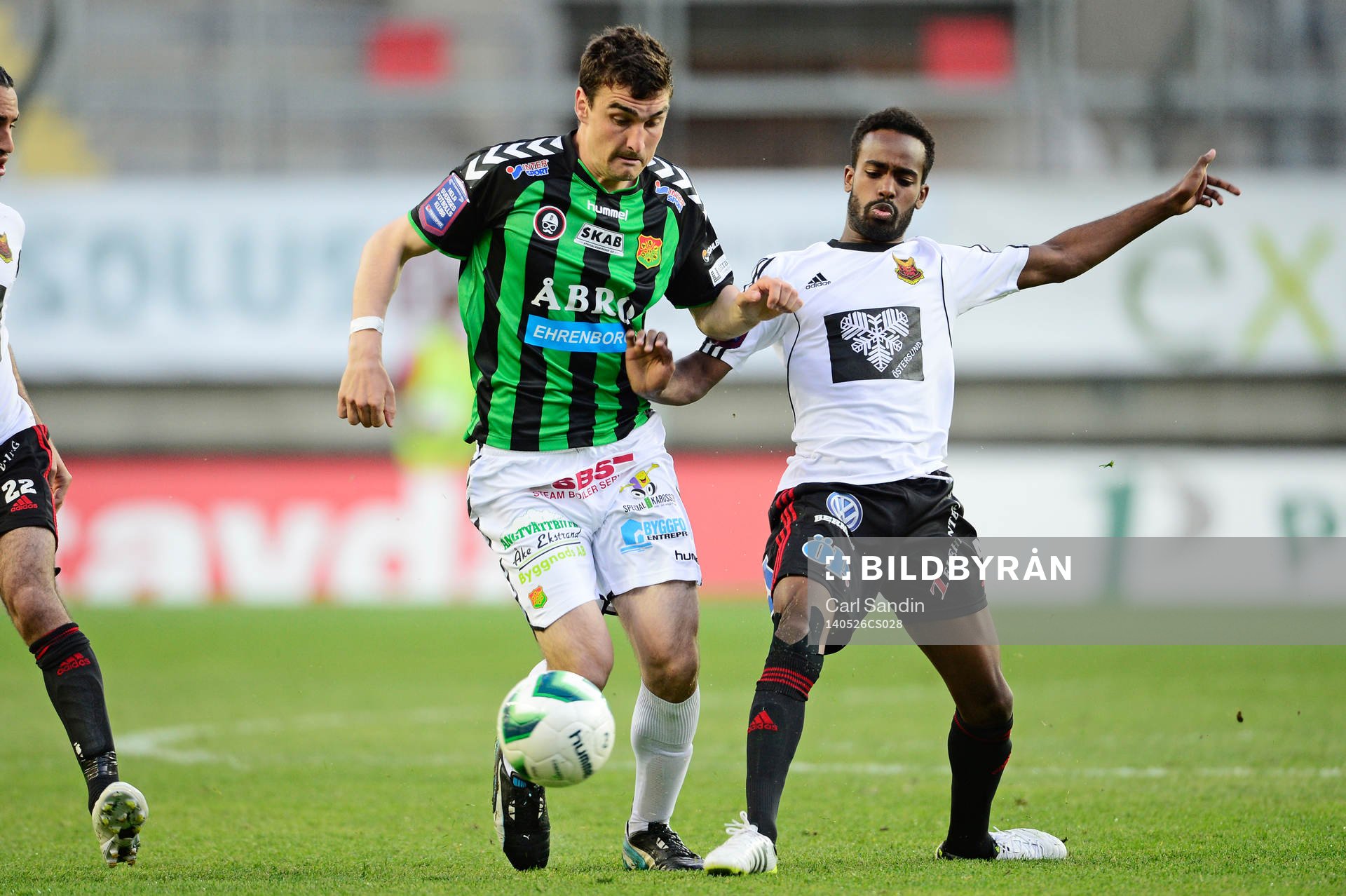GAIS Bobby Warshaw och Östersunds Ammar Ahmed