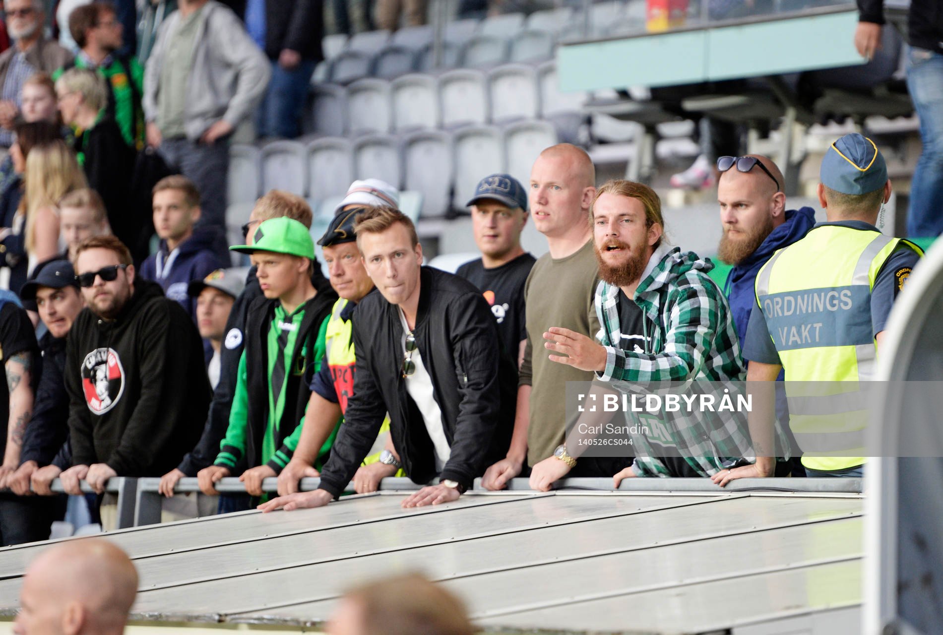 GAIS supportrar var upprörda
