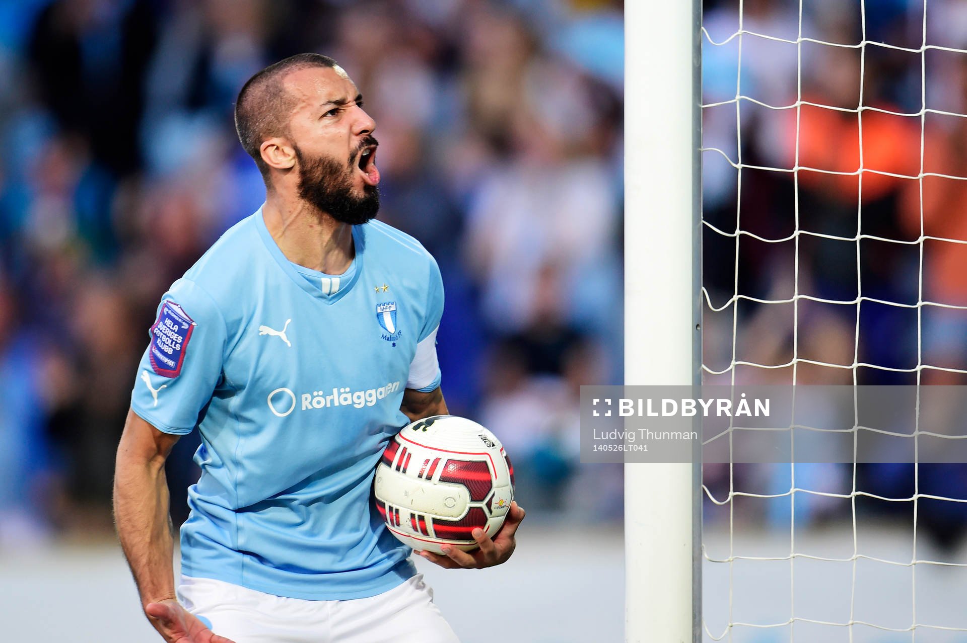 Malmö FFs Guillermo Molins jublar
