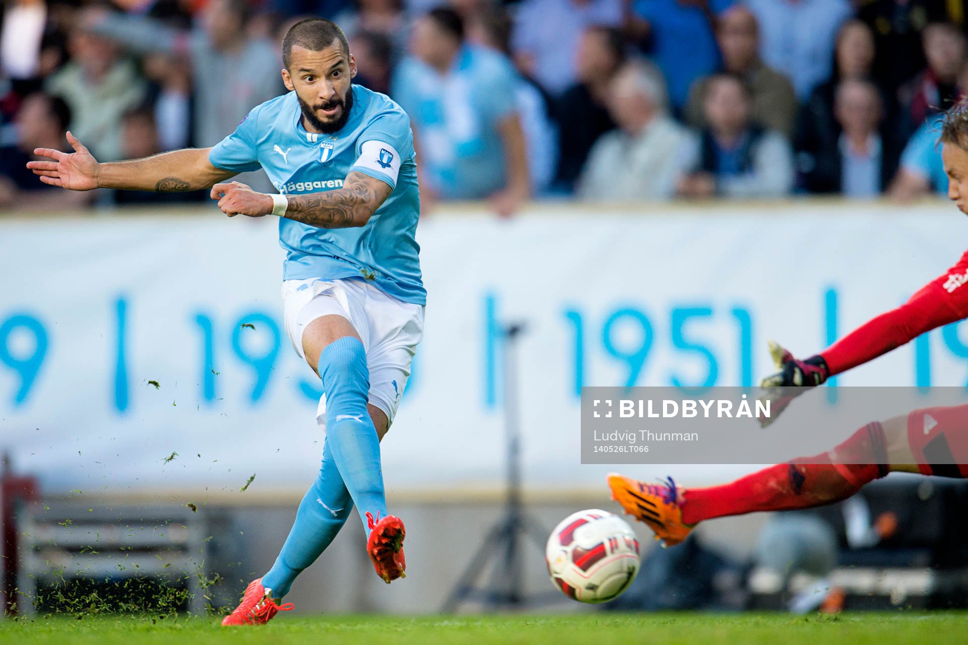 Malmö FFs Guillermo Molins gör 1-2