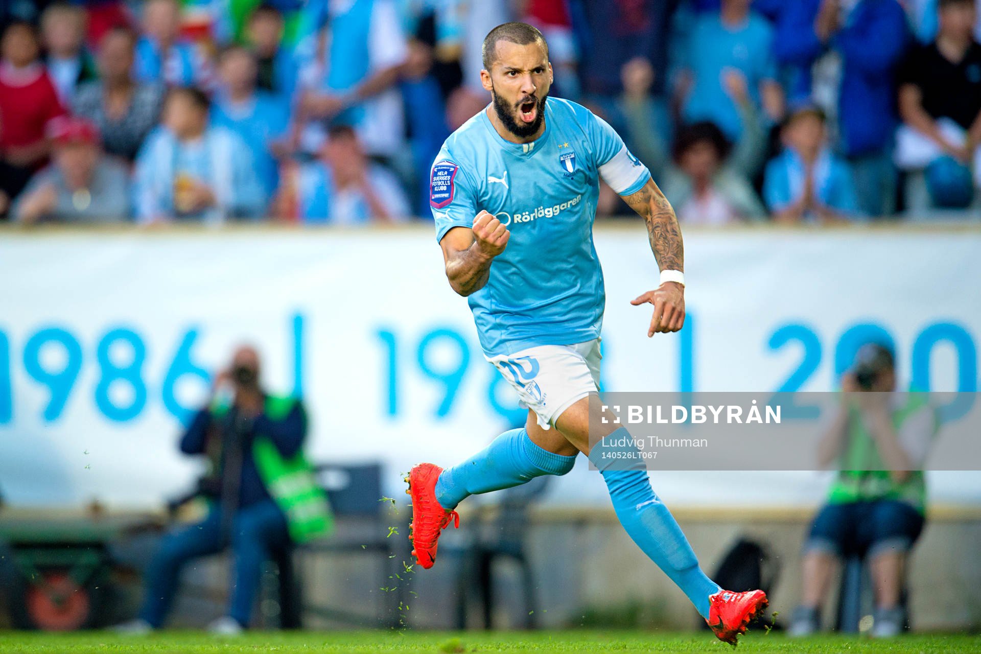 Malmö FFs Guillermo Molins jublar