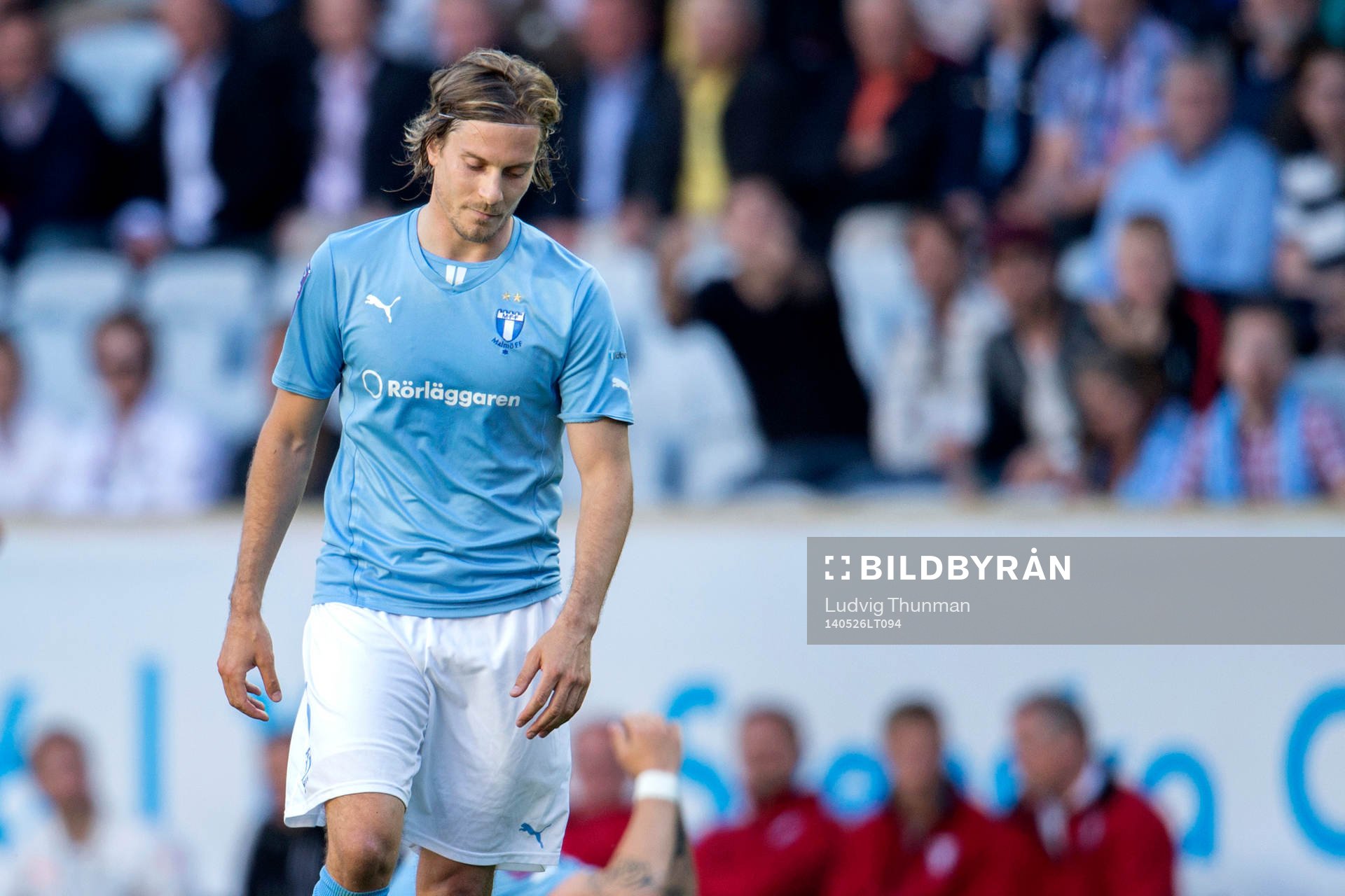 Malmö FFs Markus Halsti deppar