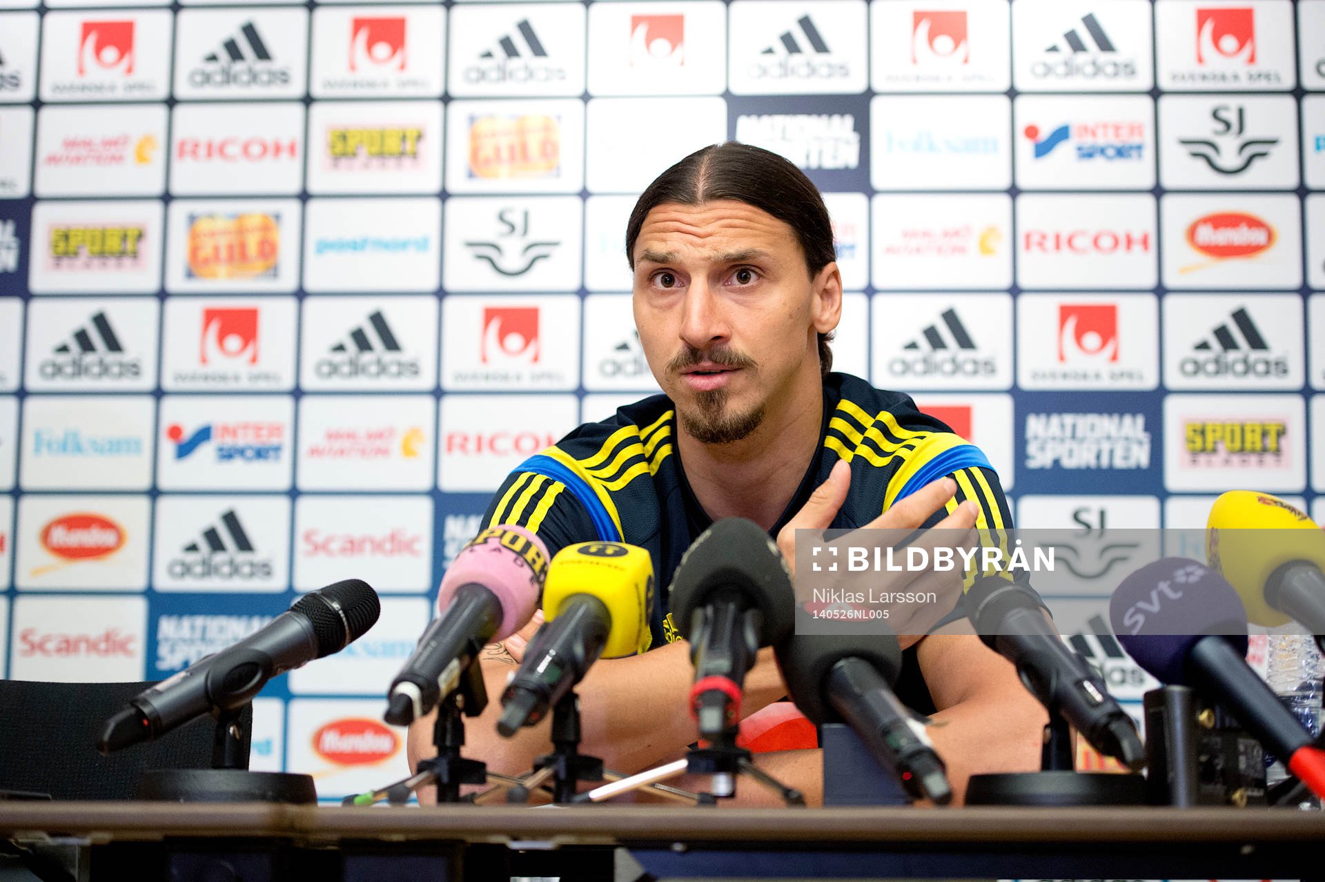 Sveriges Zlatan Ibrahimovic