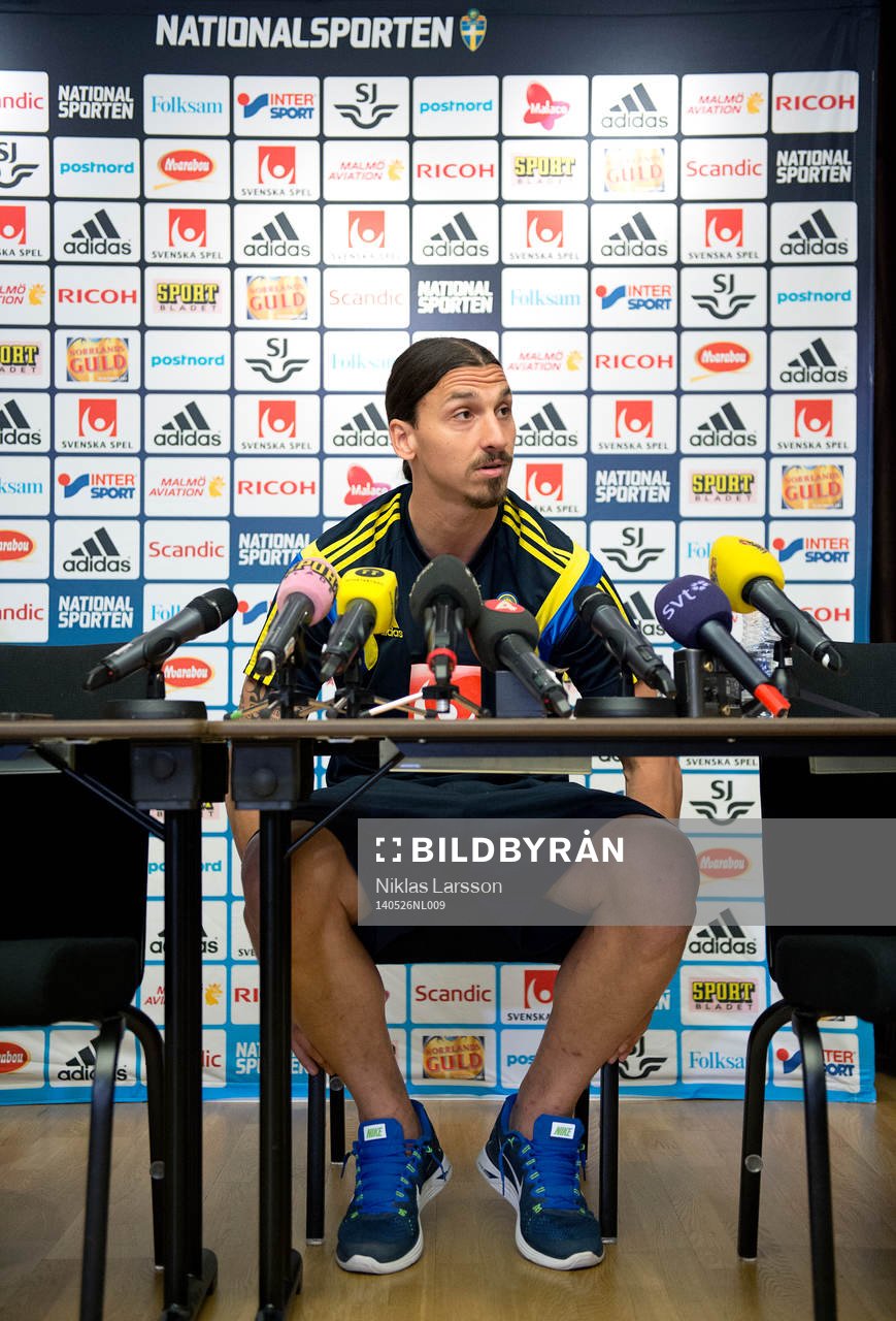 Sveriges Zlatan Ibrahimovic