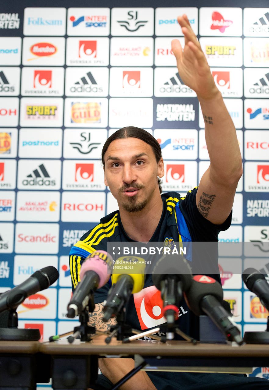 Sveriges Zlatan Ibrahimovic