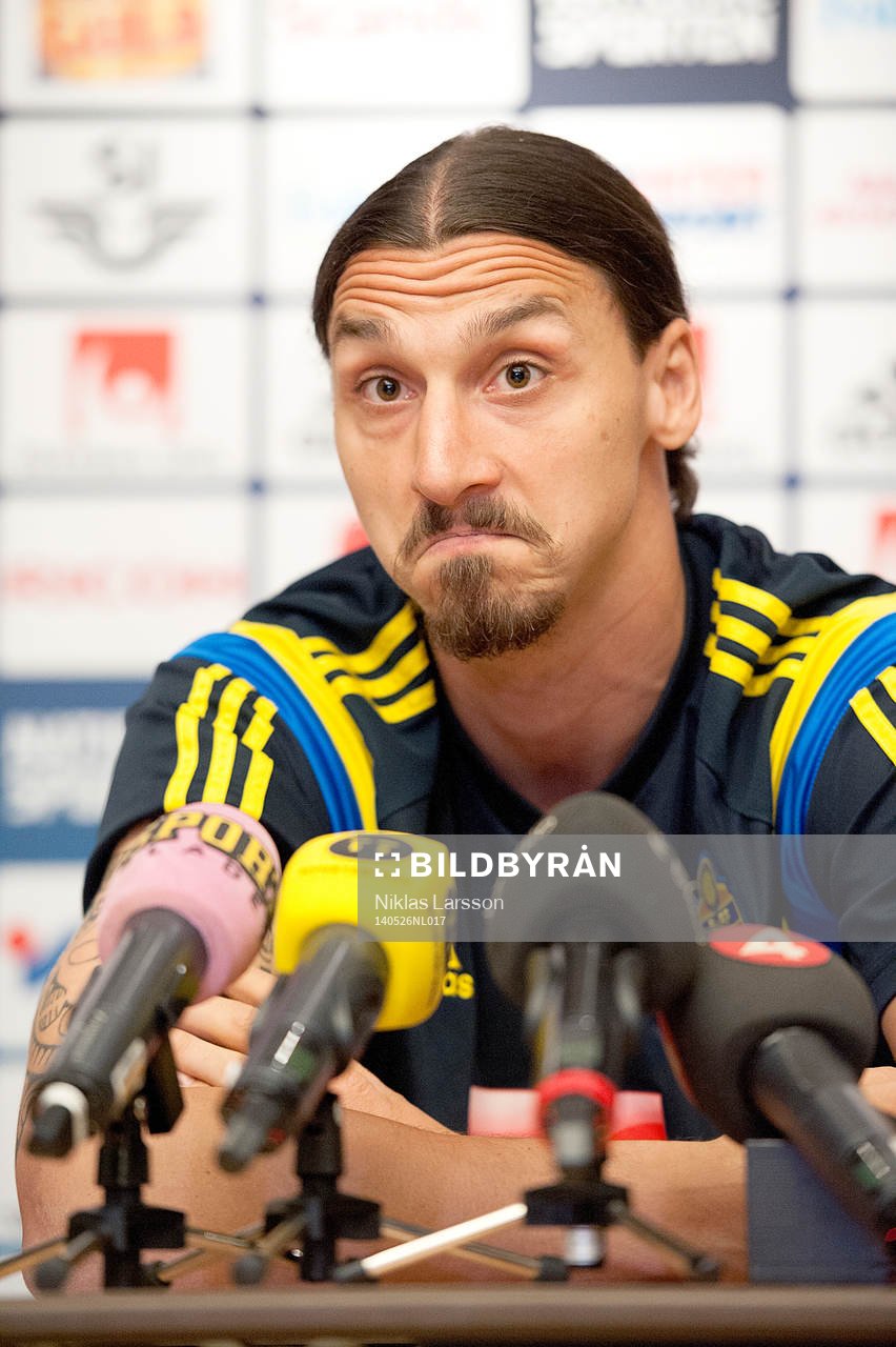 Sveriges Zlatan Ibrahimovic