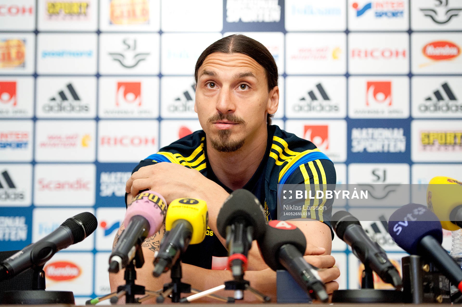 Sveriges Zlatan Ibrahimovic