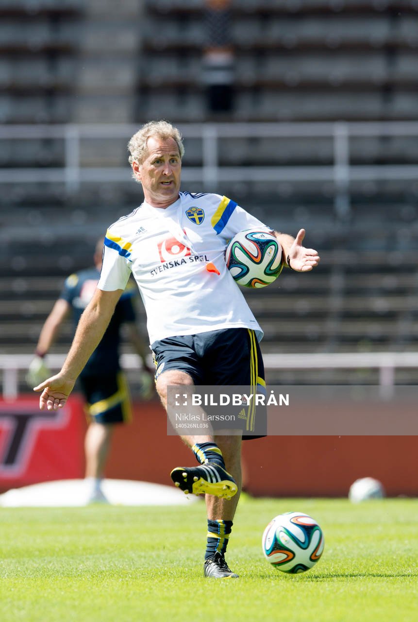Sveriges förbundskapten Erik Hamrén