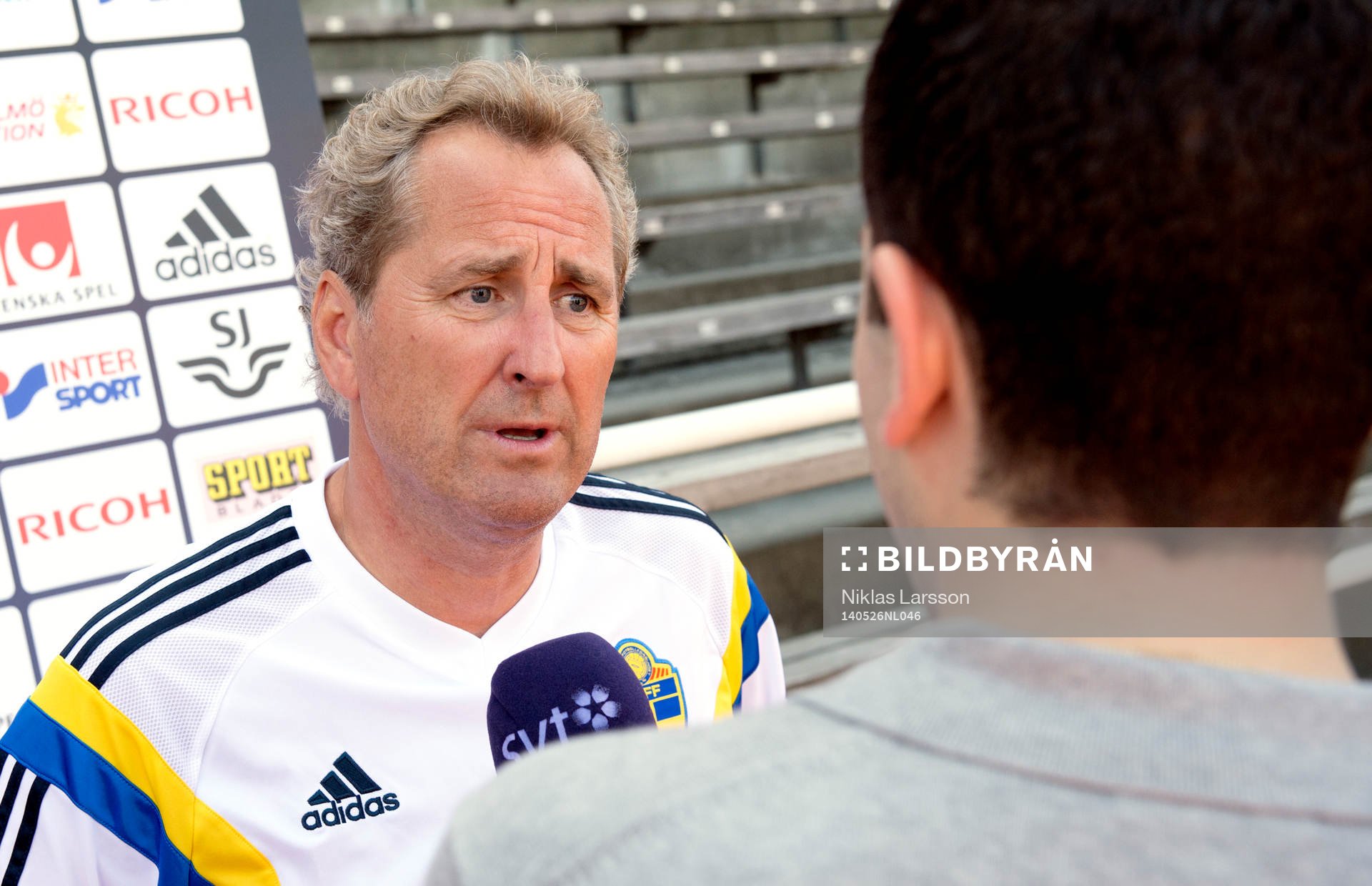 Sveriges förbundskapten Erik Hamrén