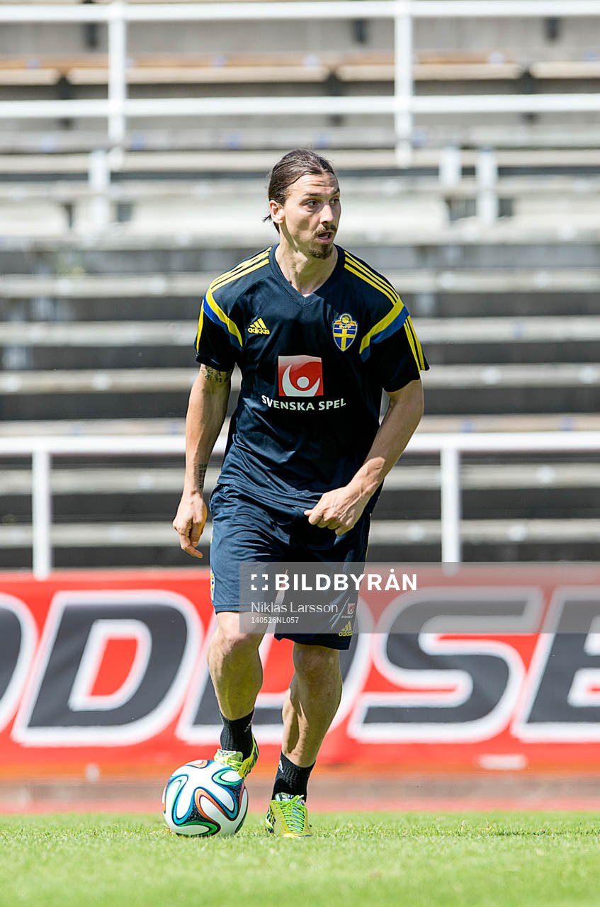 Sveriges Zlatan Ibrahimovic
