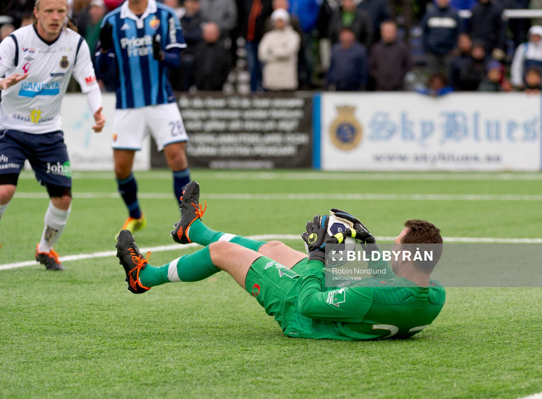Sasa Sjanic, Målvakt Gefle räddar