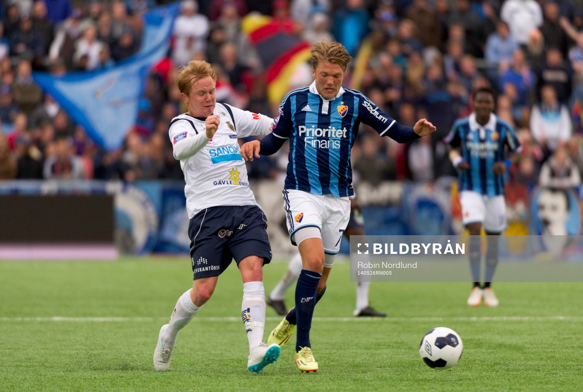 Simon Lundevall, Gefle mot Martin Broberg, Djurgården