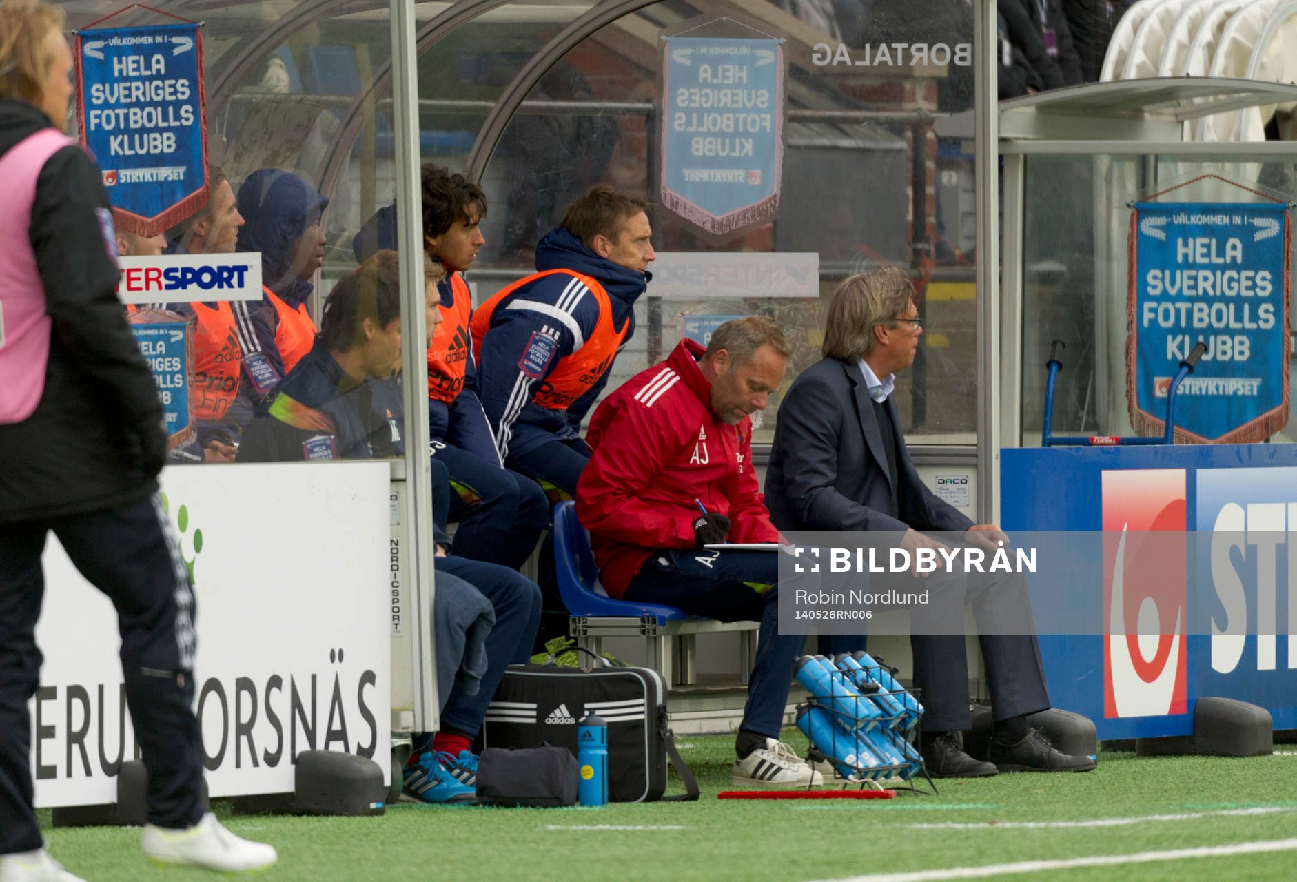 Andreas Johansson, Djurgården börjar på avbytarbänken