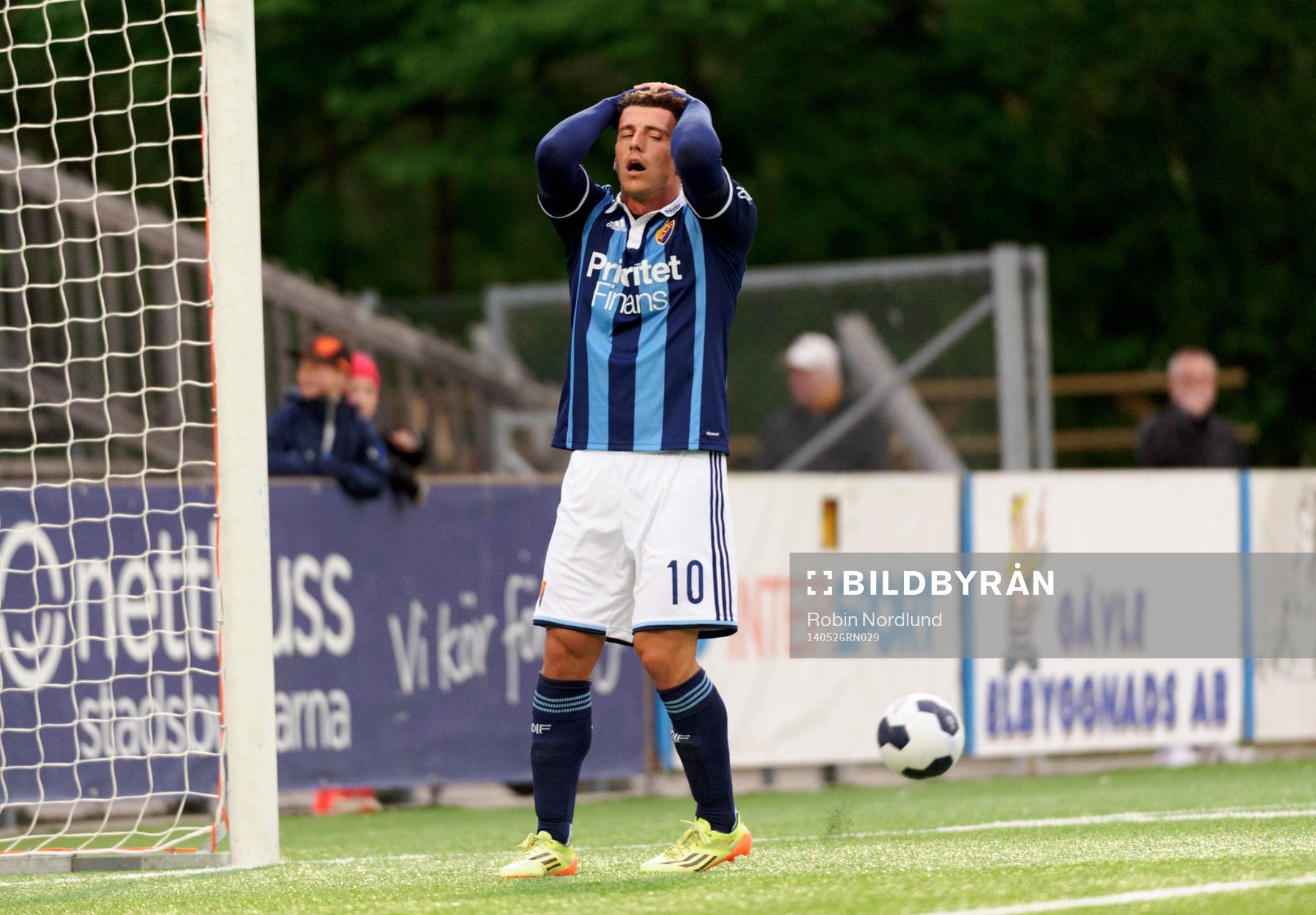 Erton Fejzullahu, Djurgården missar matchens sista