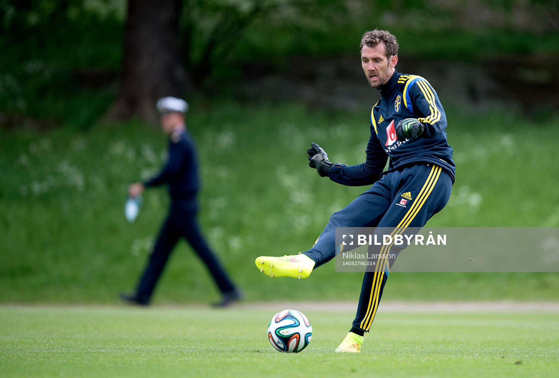 Sveriges målvakt Andreas Isaksson