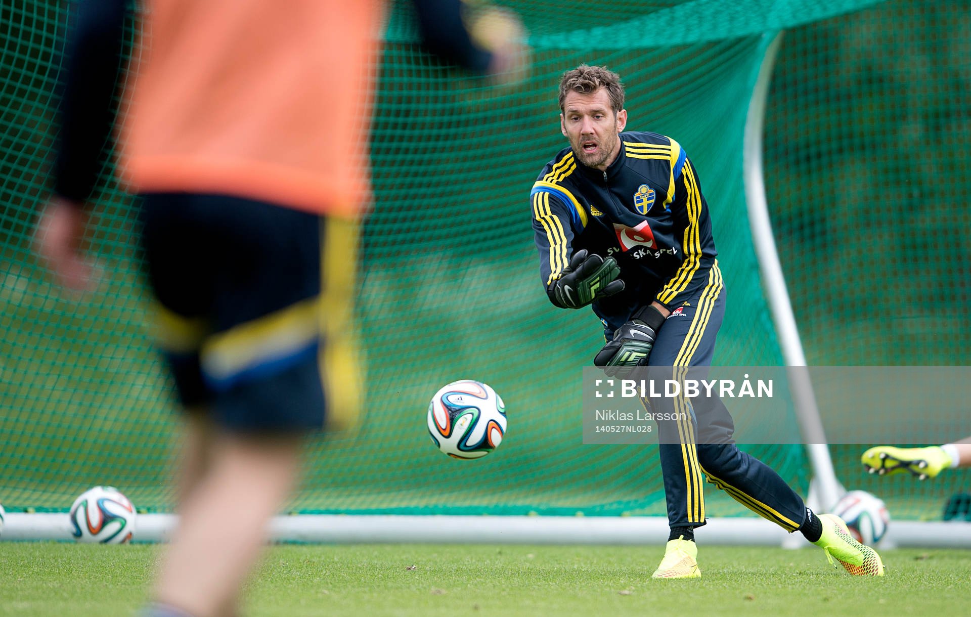 Sveriges målvakt Andreas Isaksson