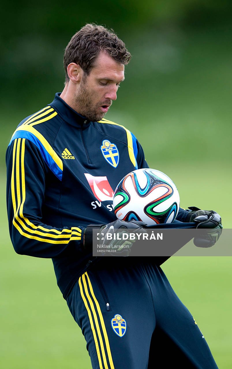 Sveriges målvakt Andreas Isaksson