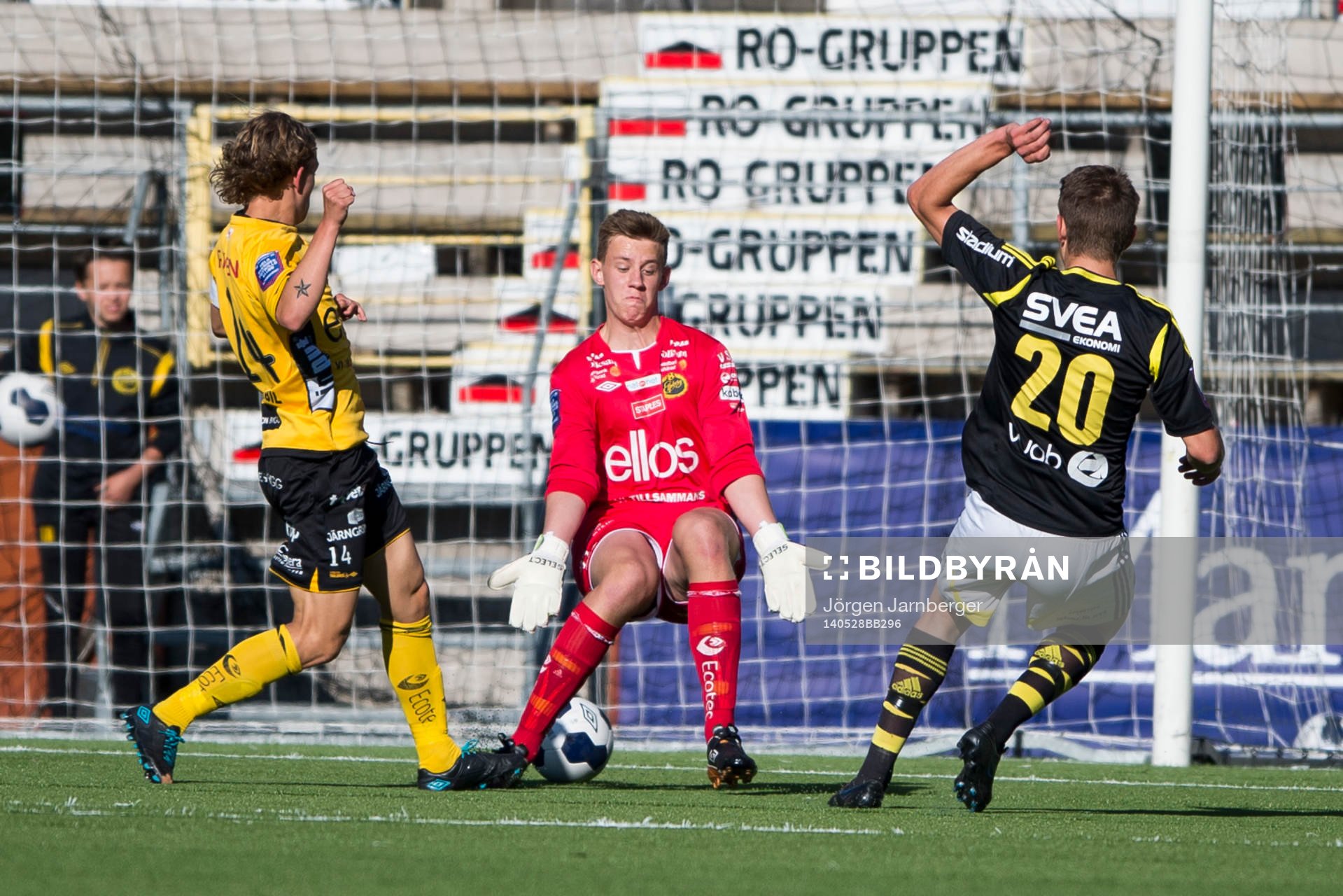 AIKs Marcus West gör 0-1