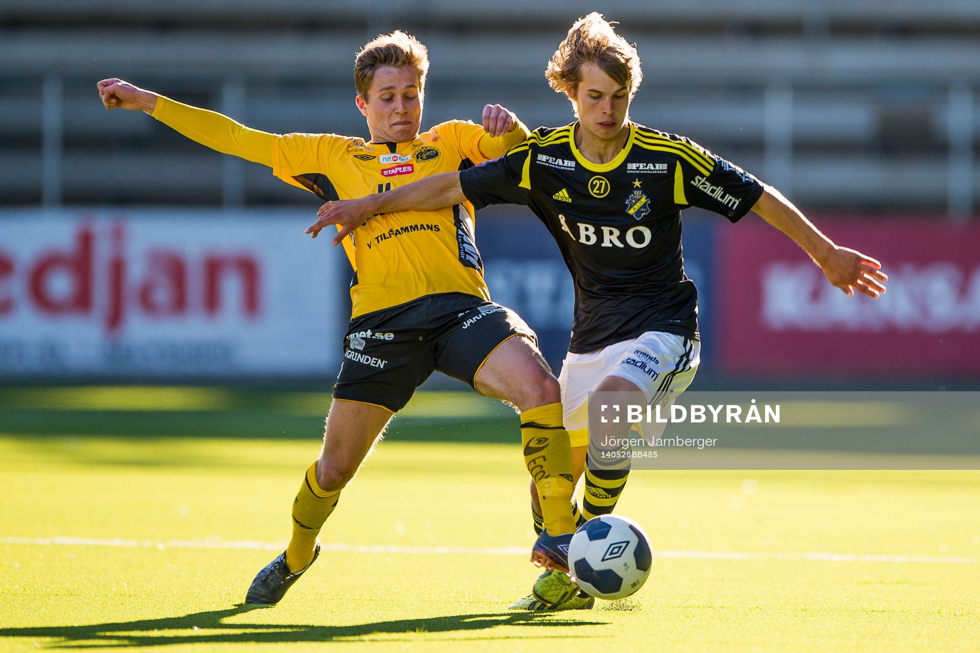AIKs Sam Lundholm och Elfsborgs Adam Lundqvist