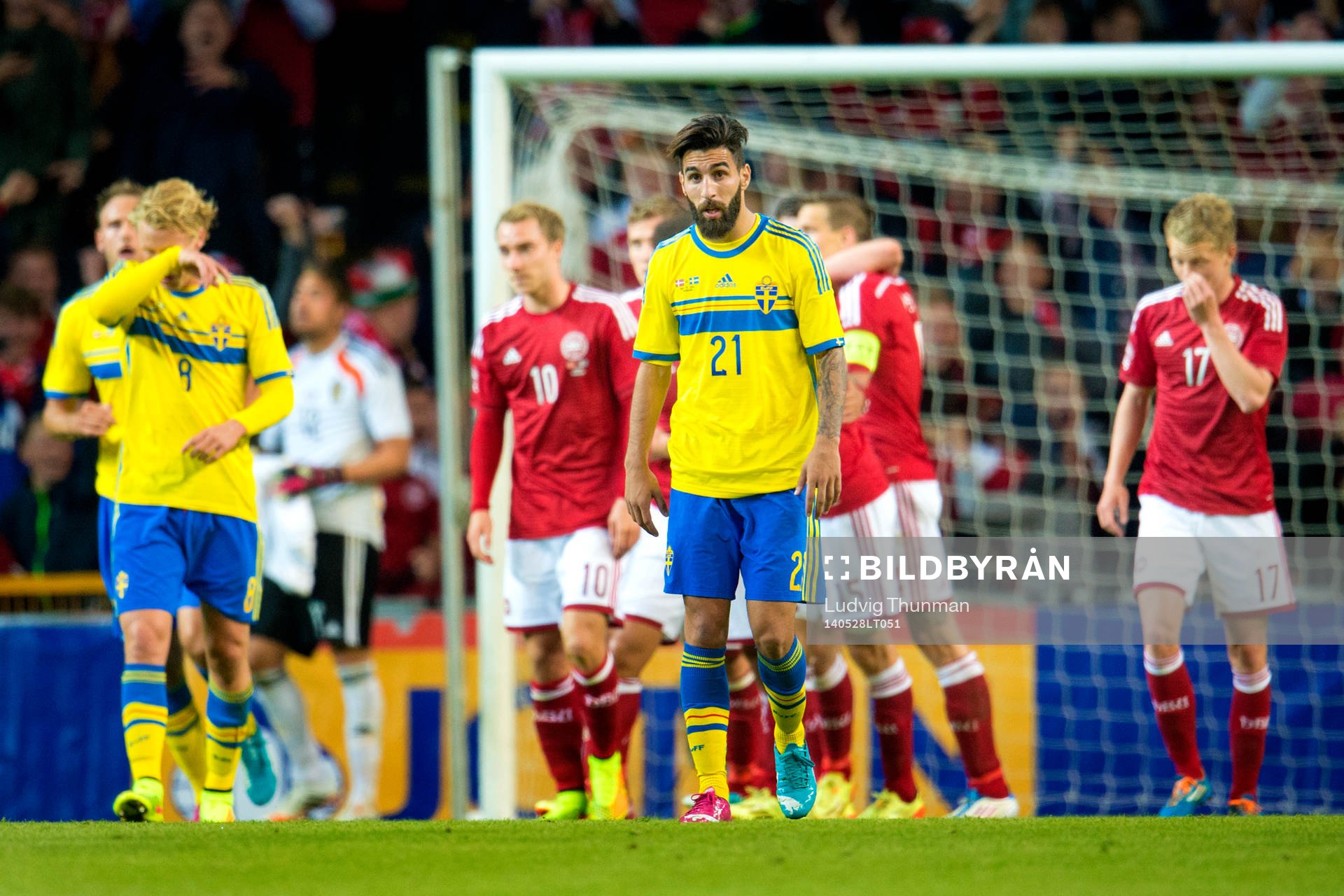Sveriges Jimmy Durmaz deppar
