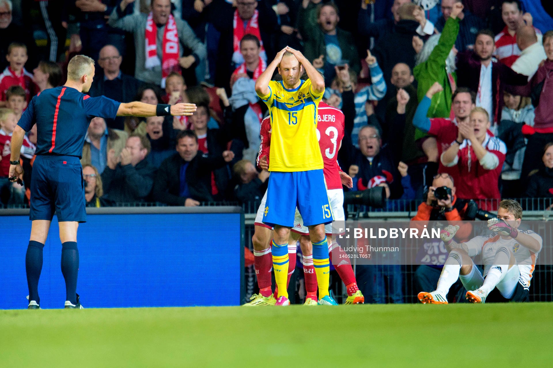 Sveriges Andreas Granqvist deppar