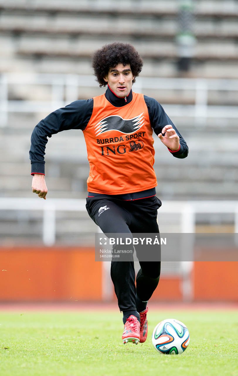 Belgiens Marouane Fellaini