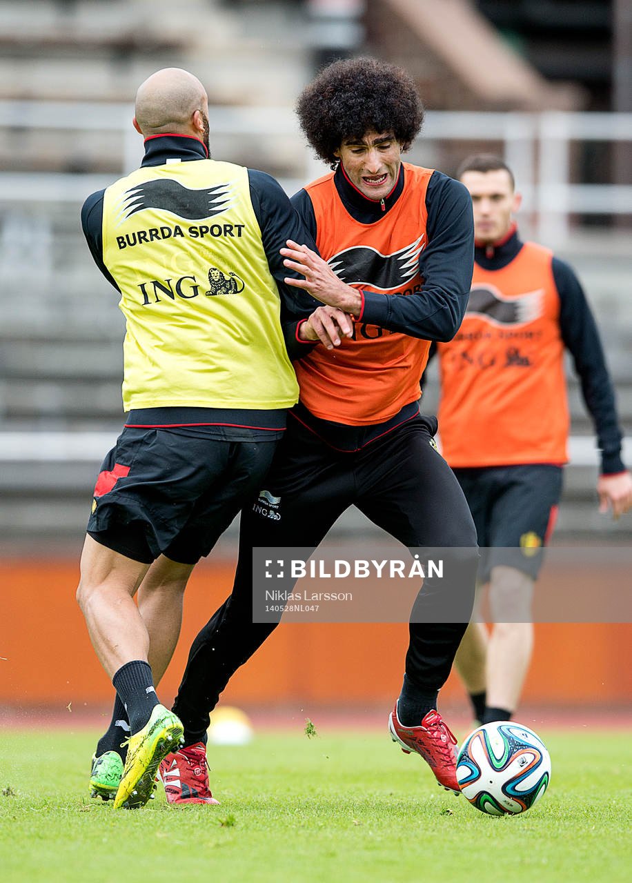 Belgiens Marouane Fellaini