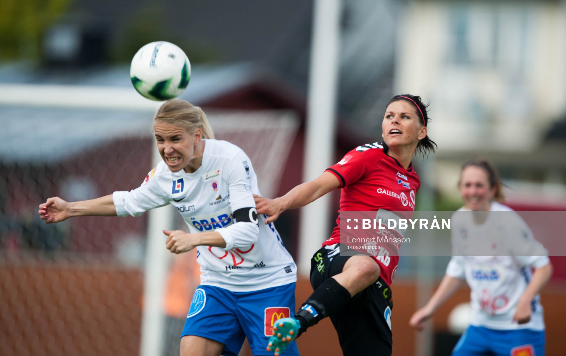 Kristianstads Susanne Moberg och Örebros Elin Magnusson i