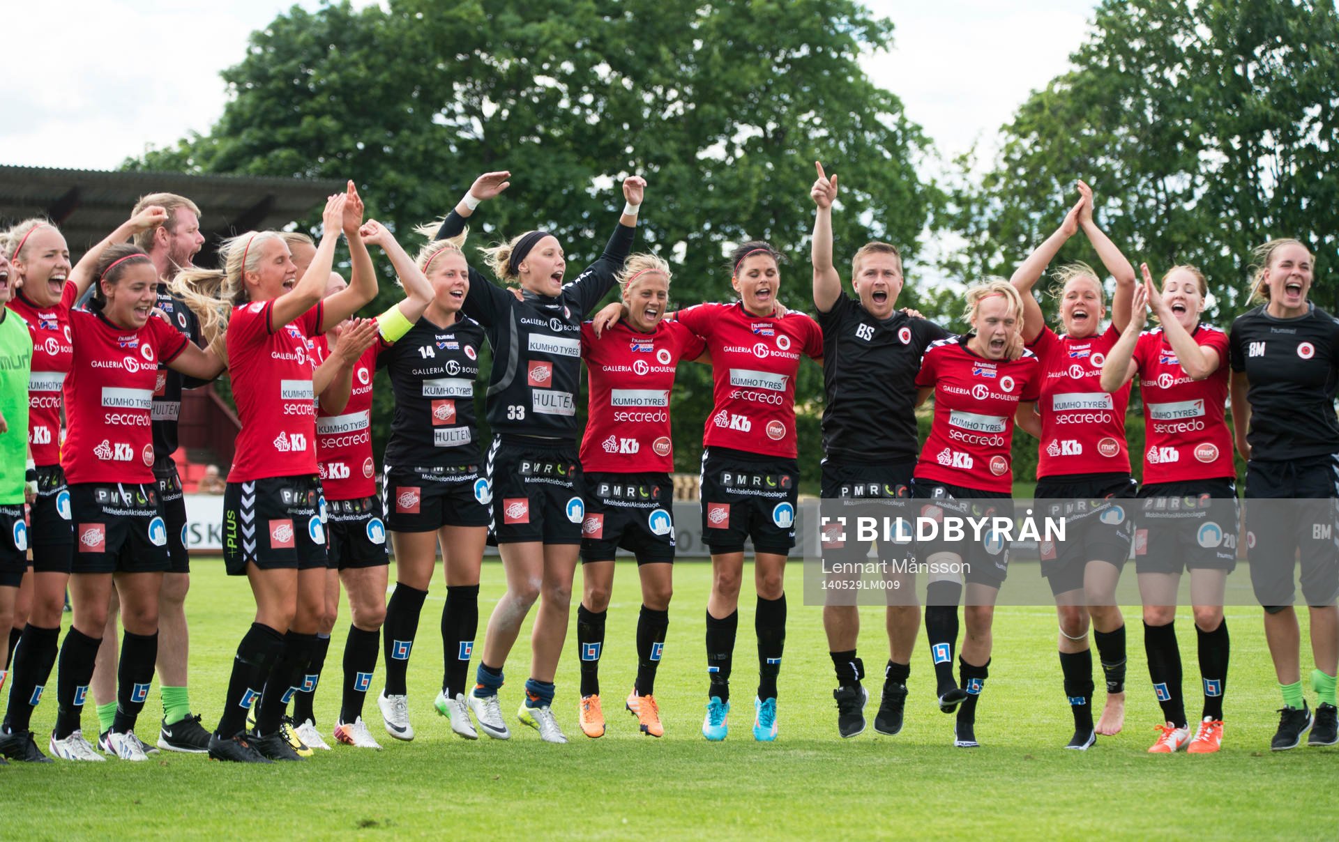 Kristianstad dansar segerdans i matchen i semifinalen i