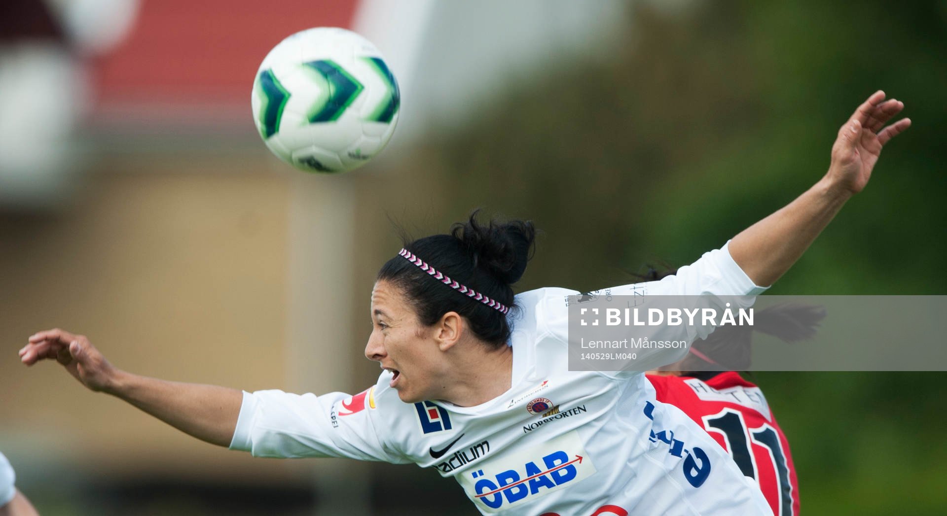 Örebros Marie-Eve Nault i matchen i semifinalen i Svenska