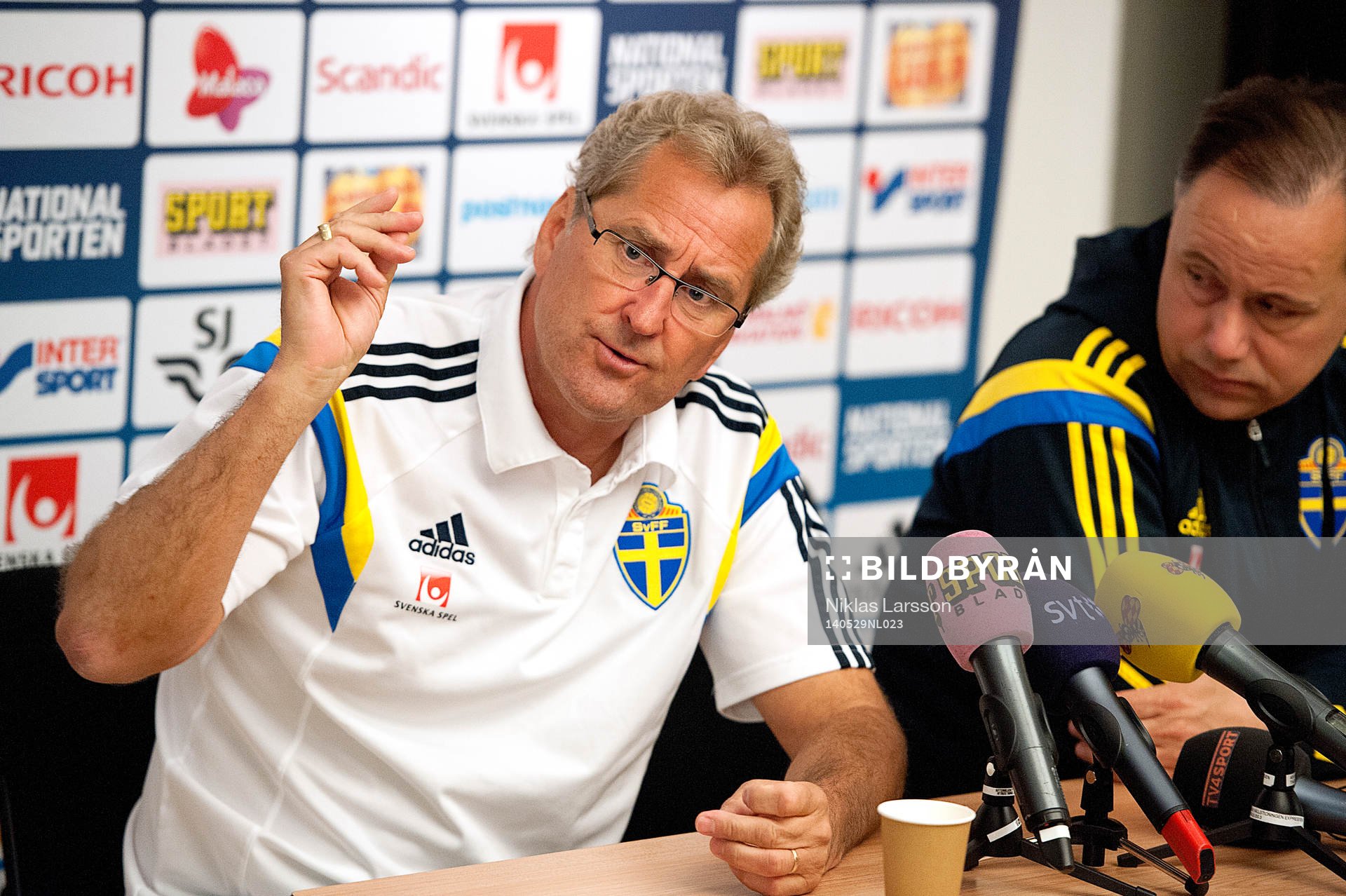 Sveriges förbundskapten Erik Hamrén