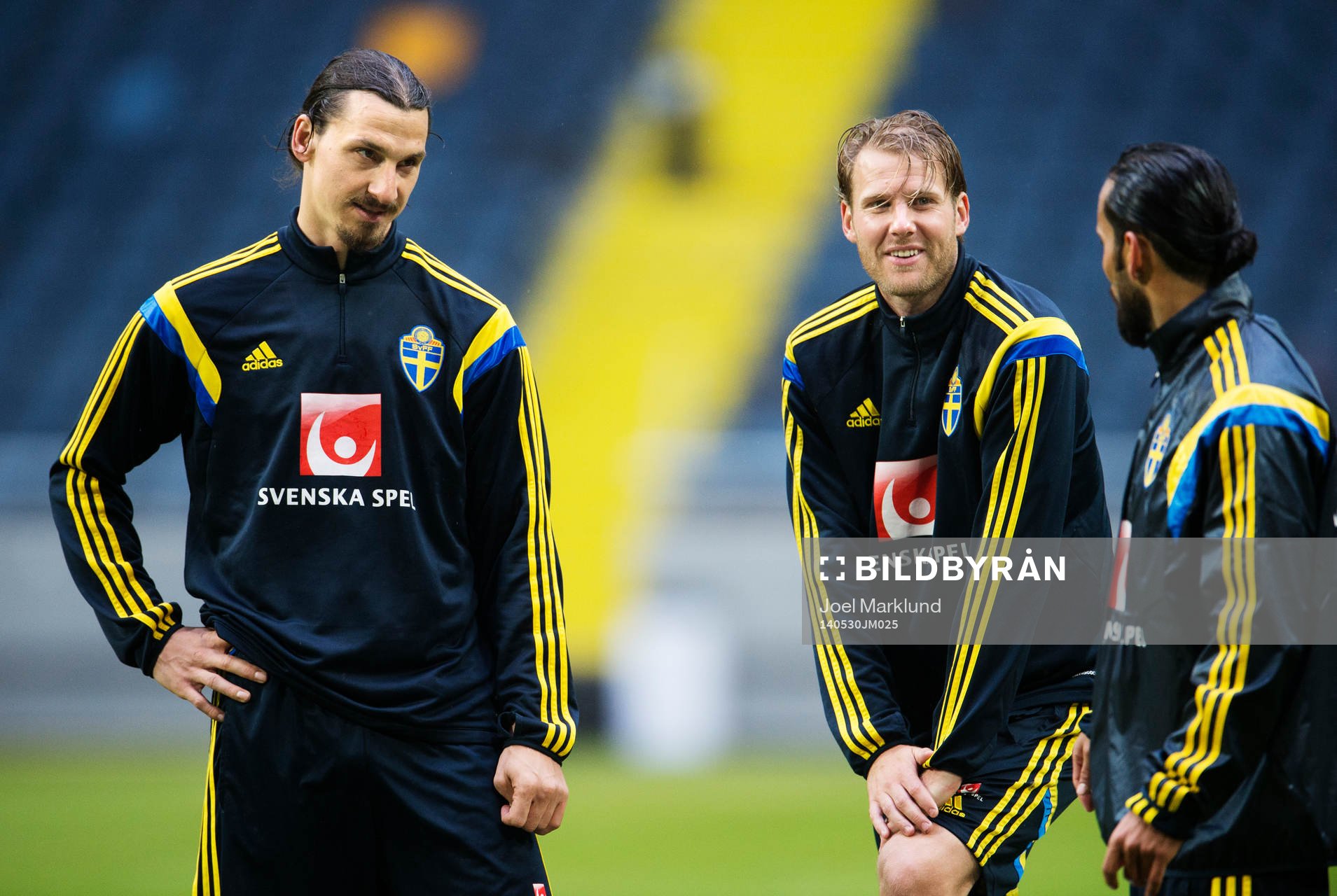 Zlatan Ibrahimovic, Ola Toivonen och Erkan Zengin på