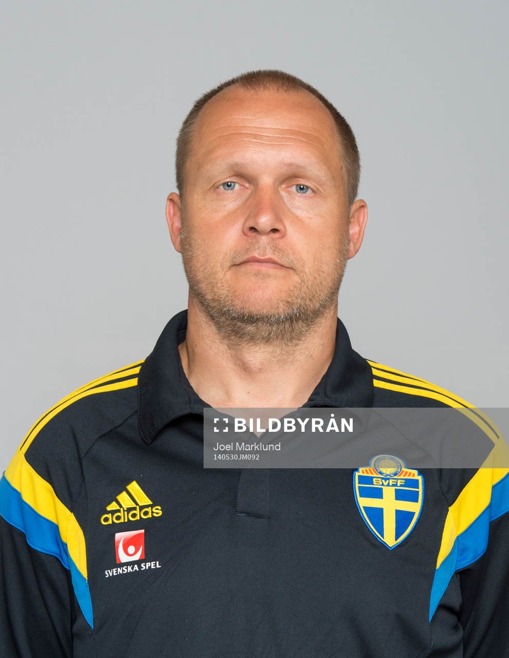 Ulf Johnson, Svenska Spel, poserar för ett porträtt den 30 maj 2014 i Stockholm.