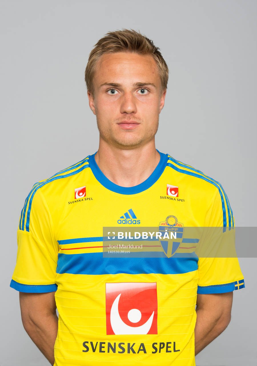 Sveriges fotbollsspelare Pierre Bengtsson
