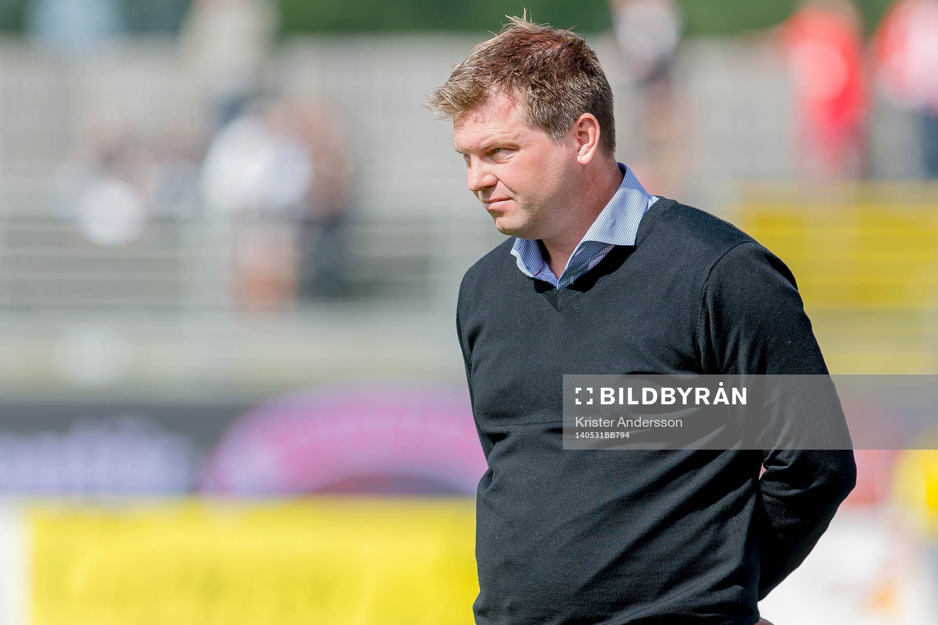 Halmstads tränare Jens Gustafsson