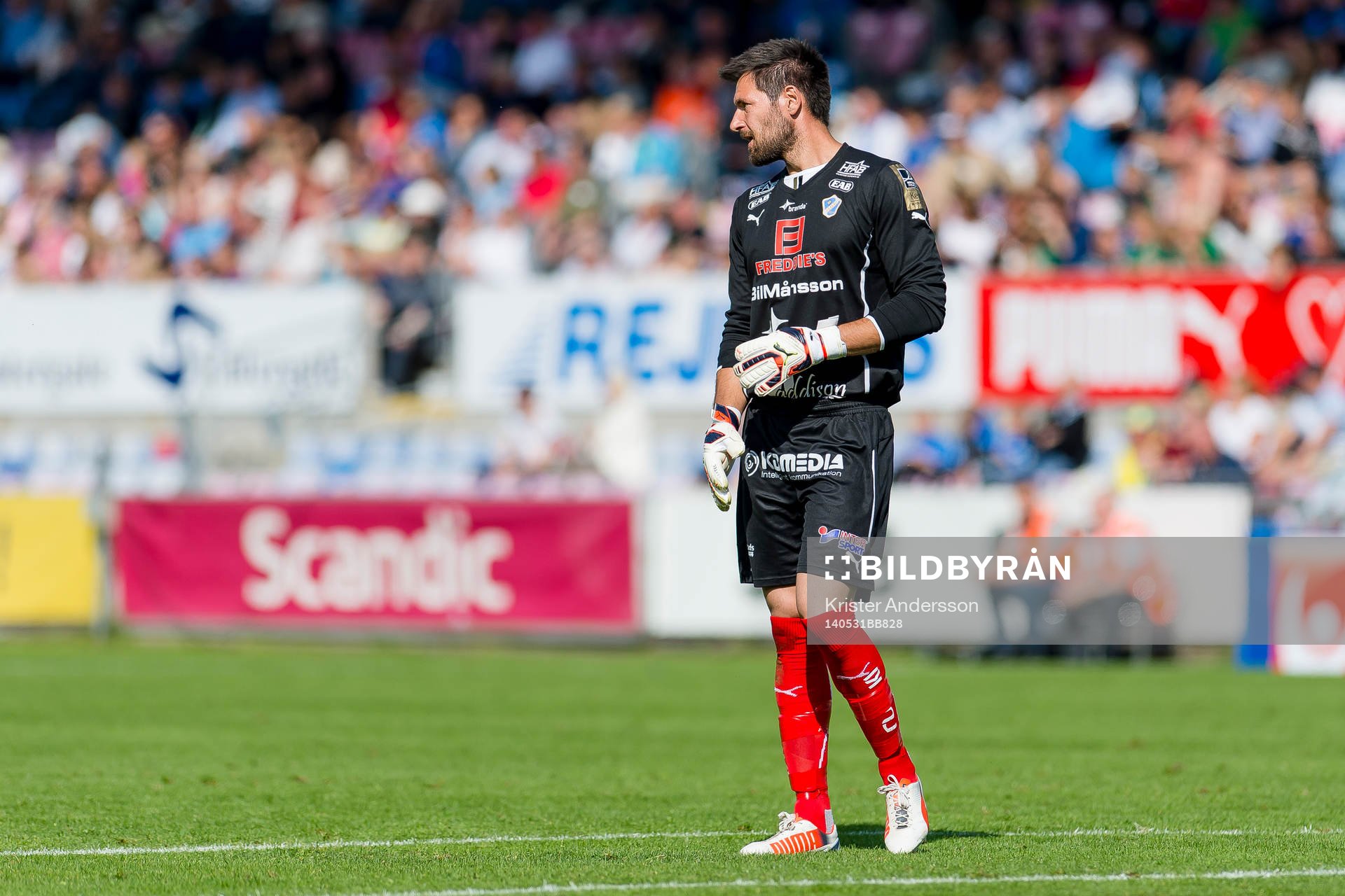 Halmstads målvakt Stojan Lukic